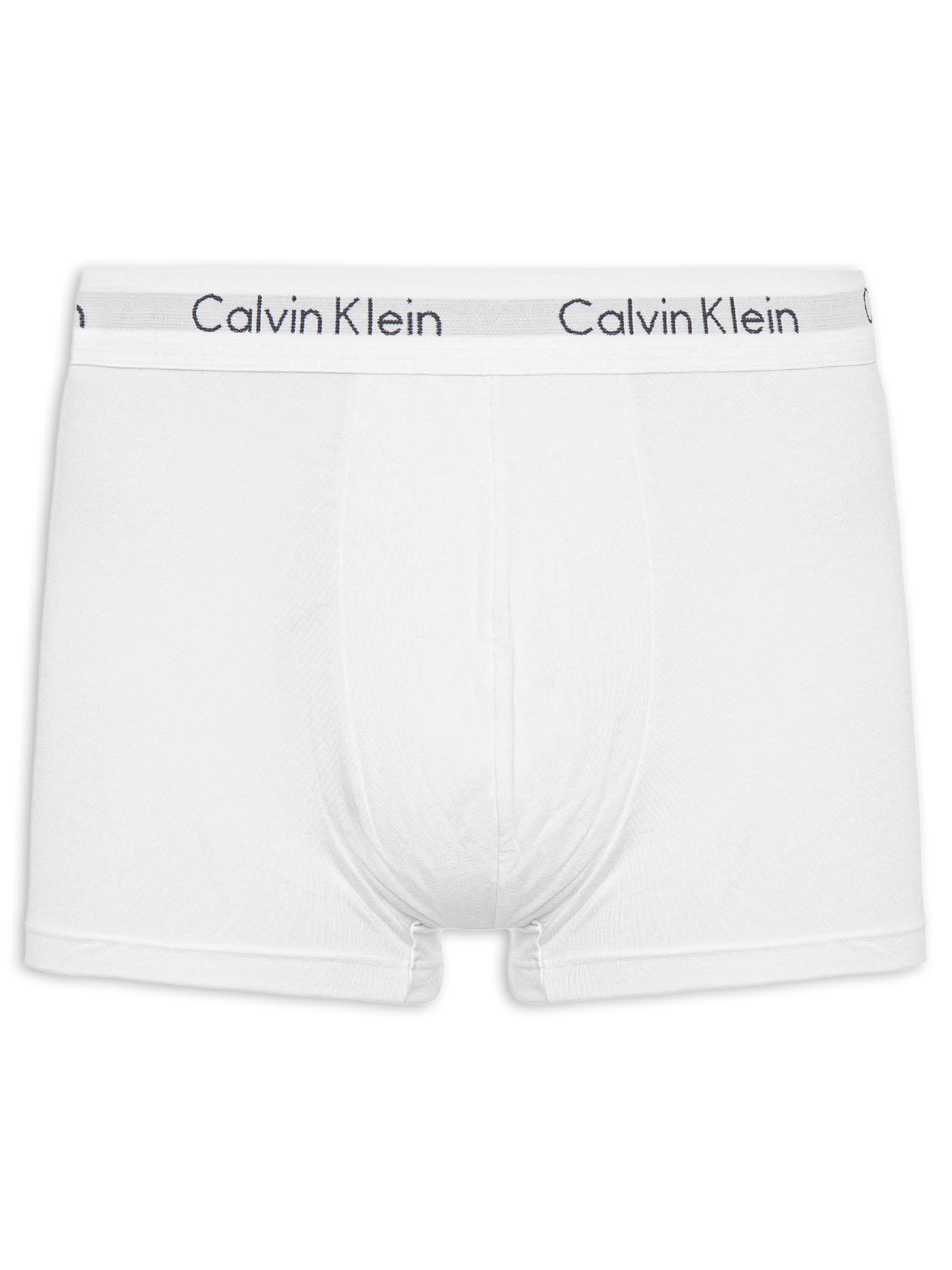 Cueca Trunk De Modal Branco Calvin Klein Underwear