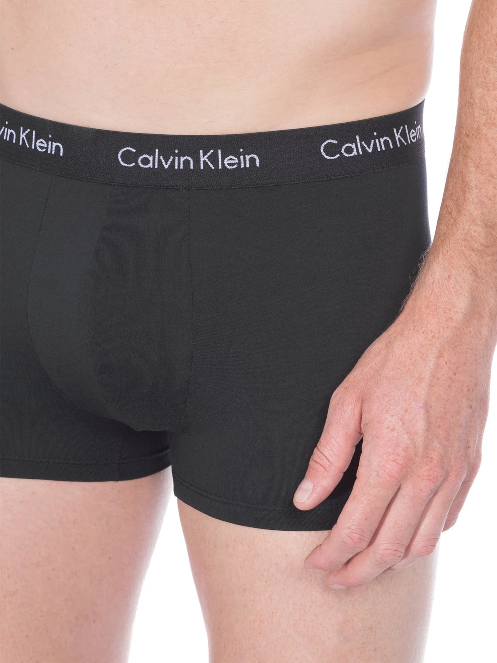 CUECA TRUNK DE MODAL PRETO  Calvin Klein Underwear