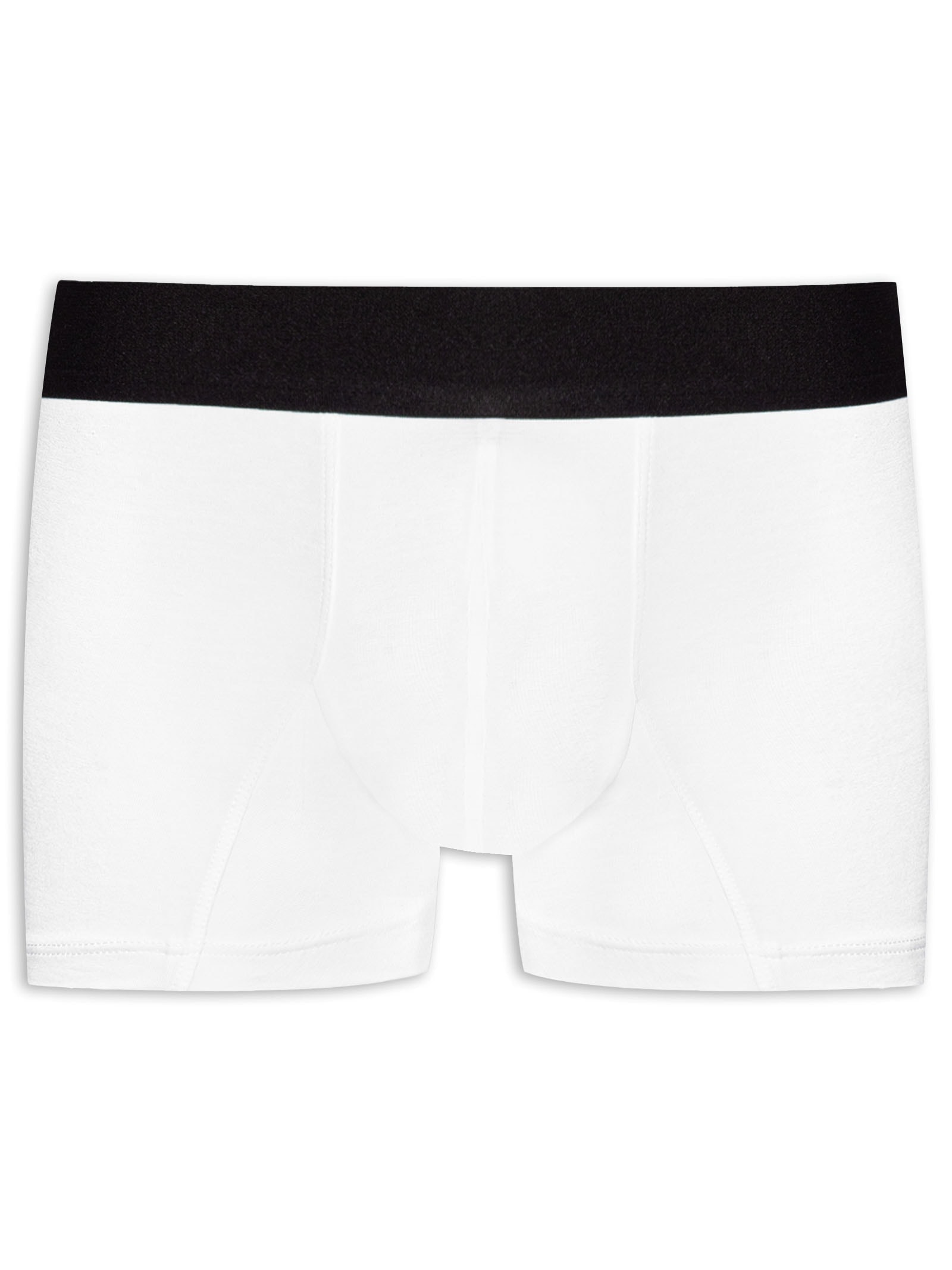 Cueca Trunk Elástico Pima Branco '2 Essential