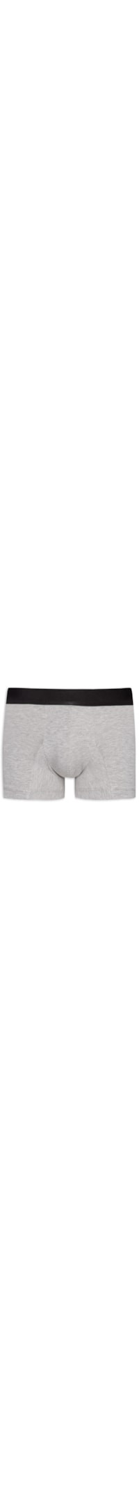 Cueca Trunk Elástico Pima - Cinza