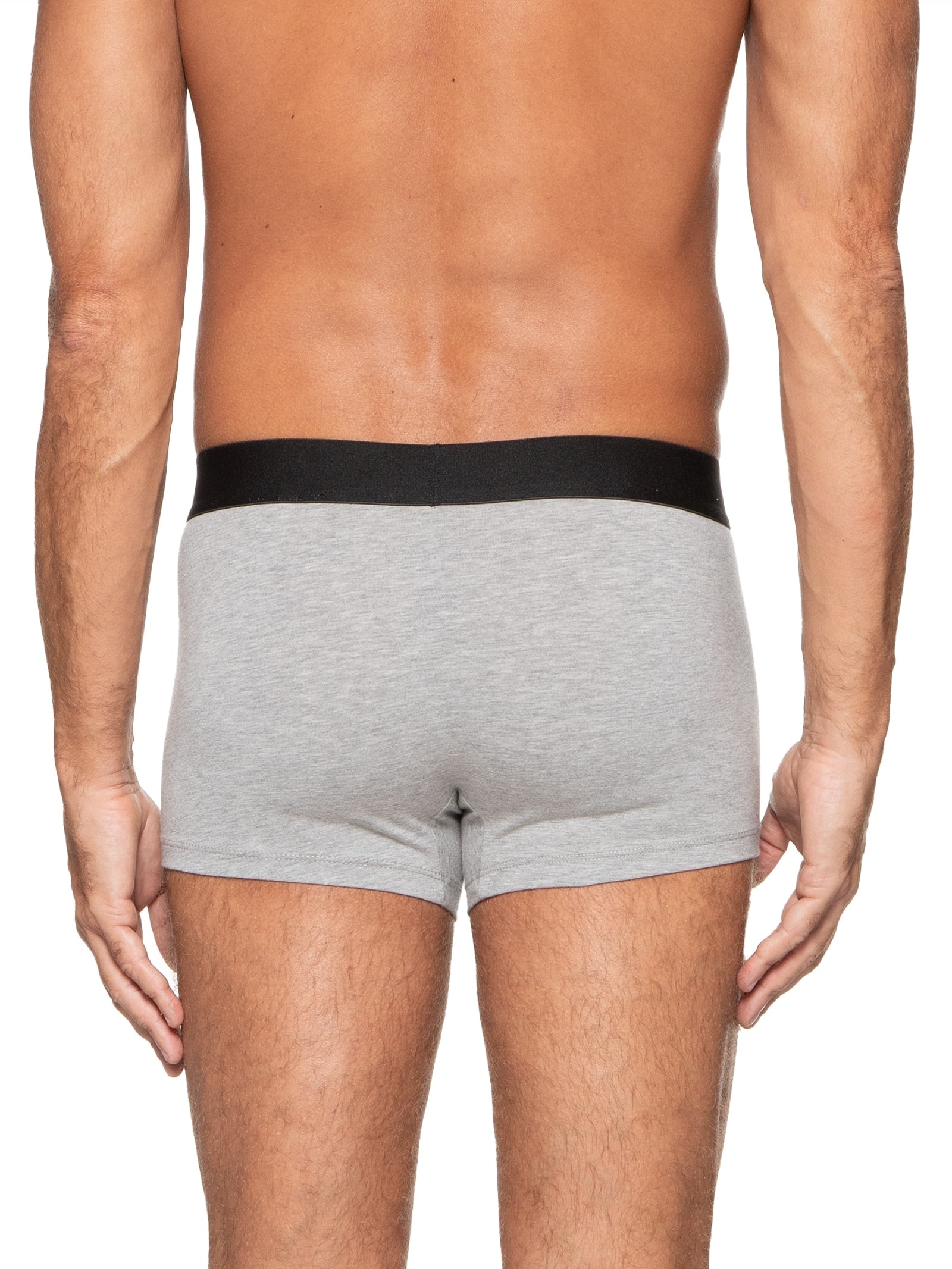 Cueca Trunk Elástico Pima Cinza '2 Essential
