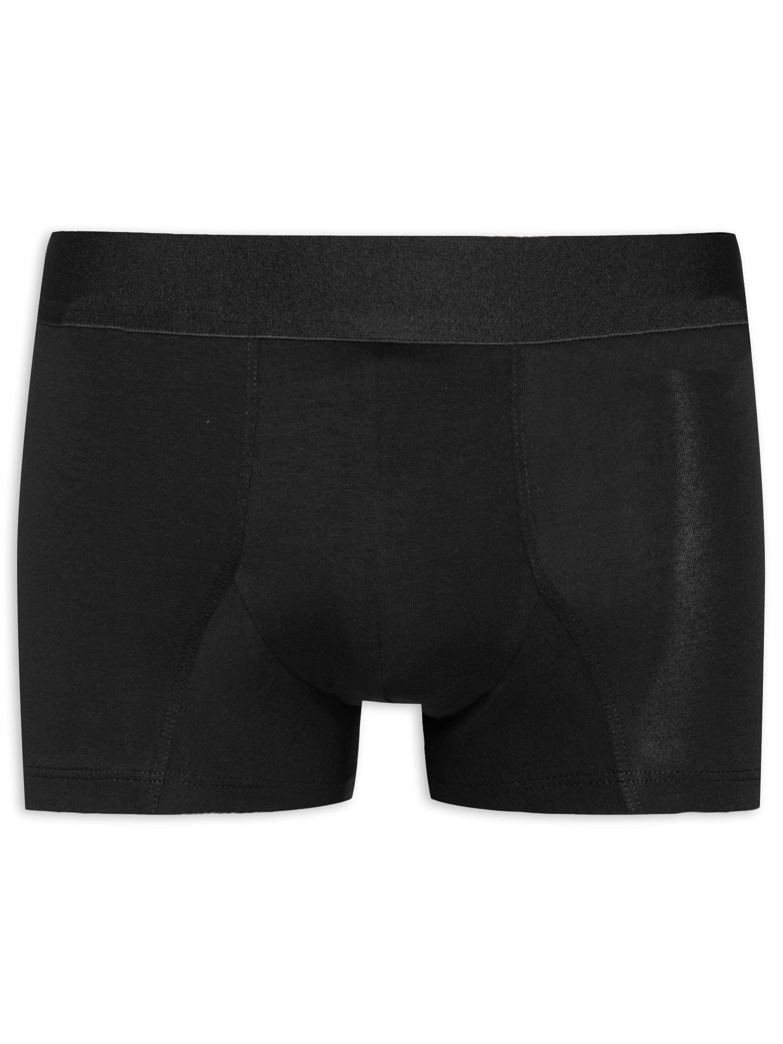 Cueca Trunk Elástico Pima Preto '2 Essential