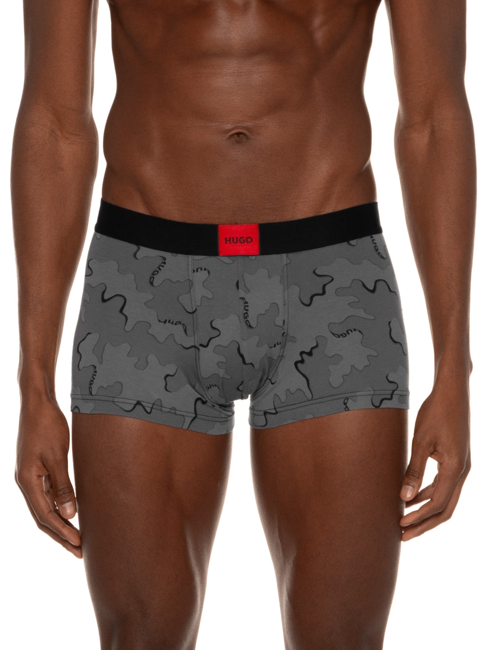Cueca Trunk Individual Cinza Hugo