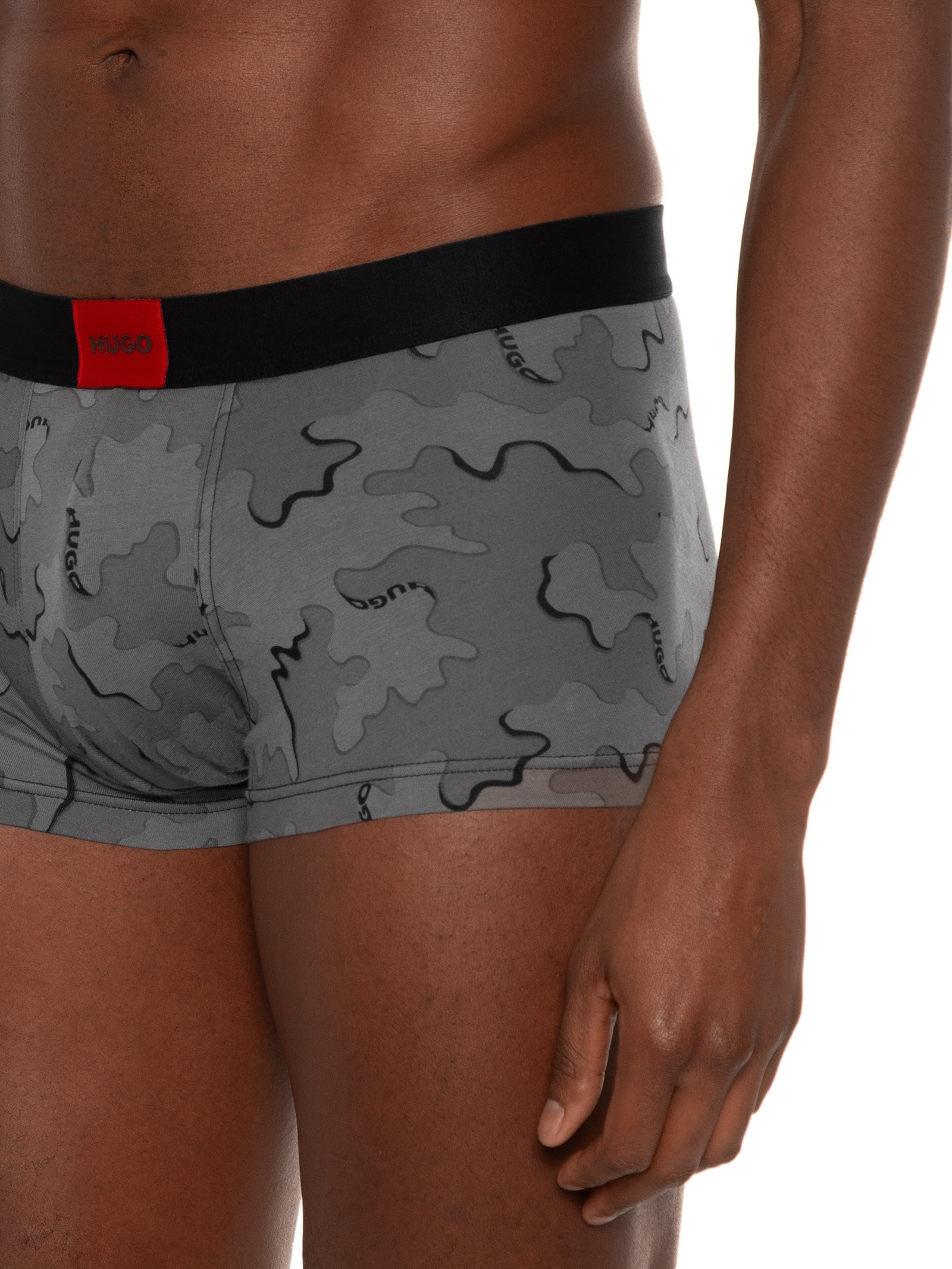 Cueca Trunk Individual Cinza Hugo