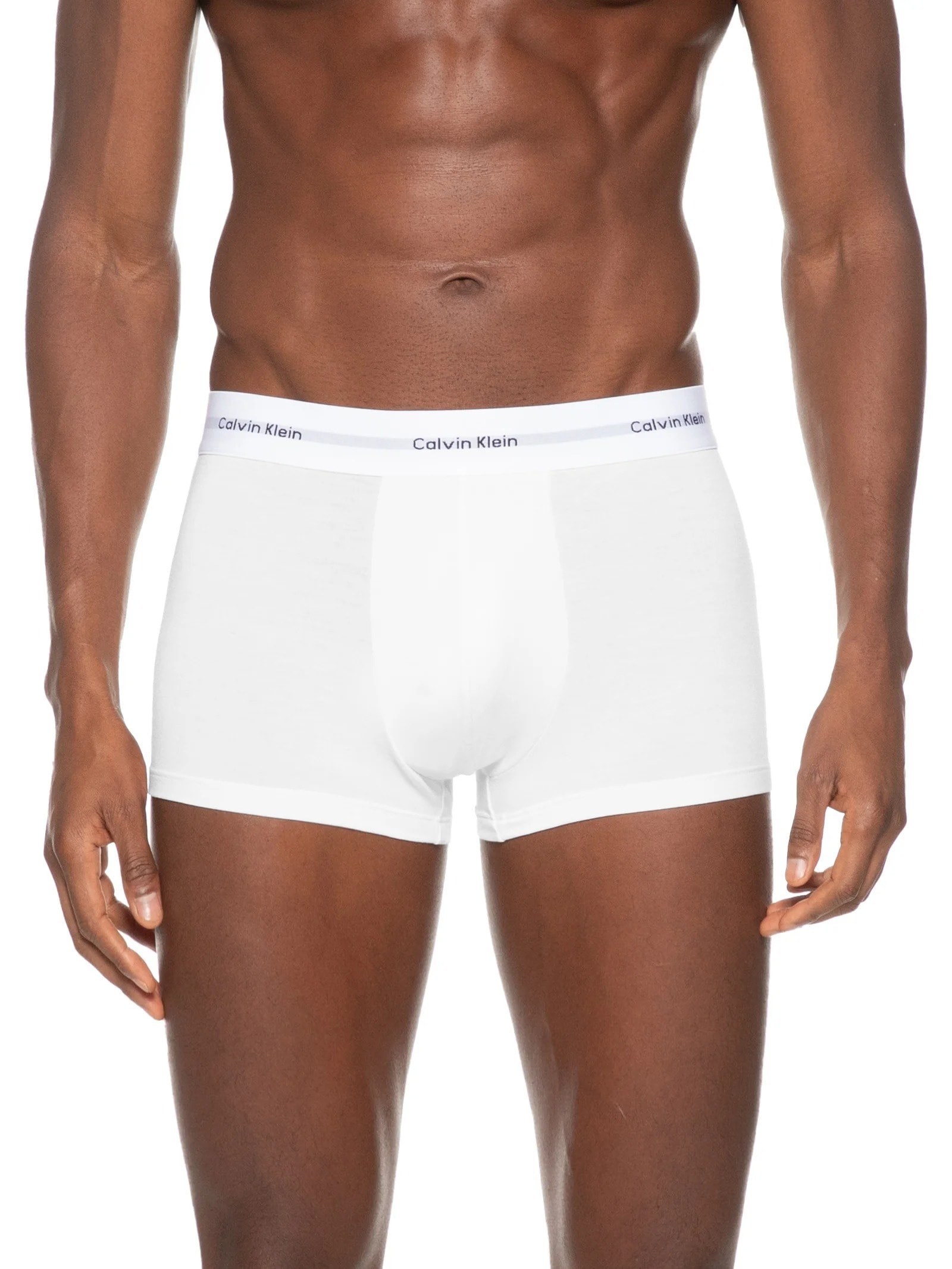 Cueca Trunk Modal Modern Logo Ck Branco Calvin Klein Underwear