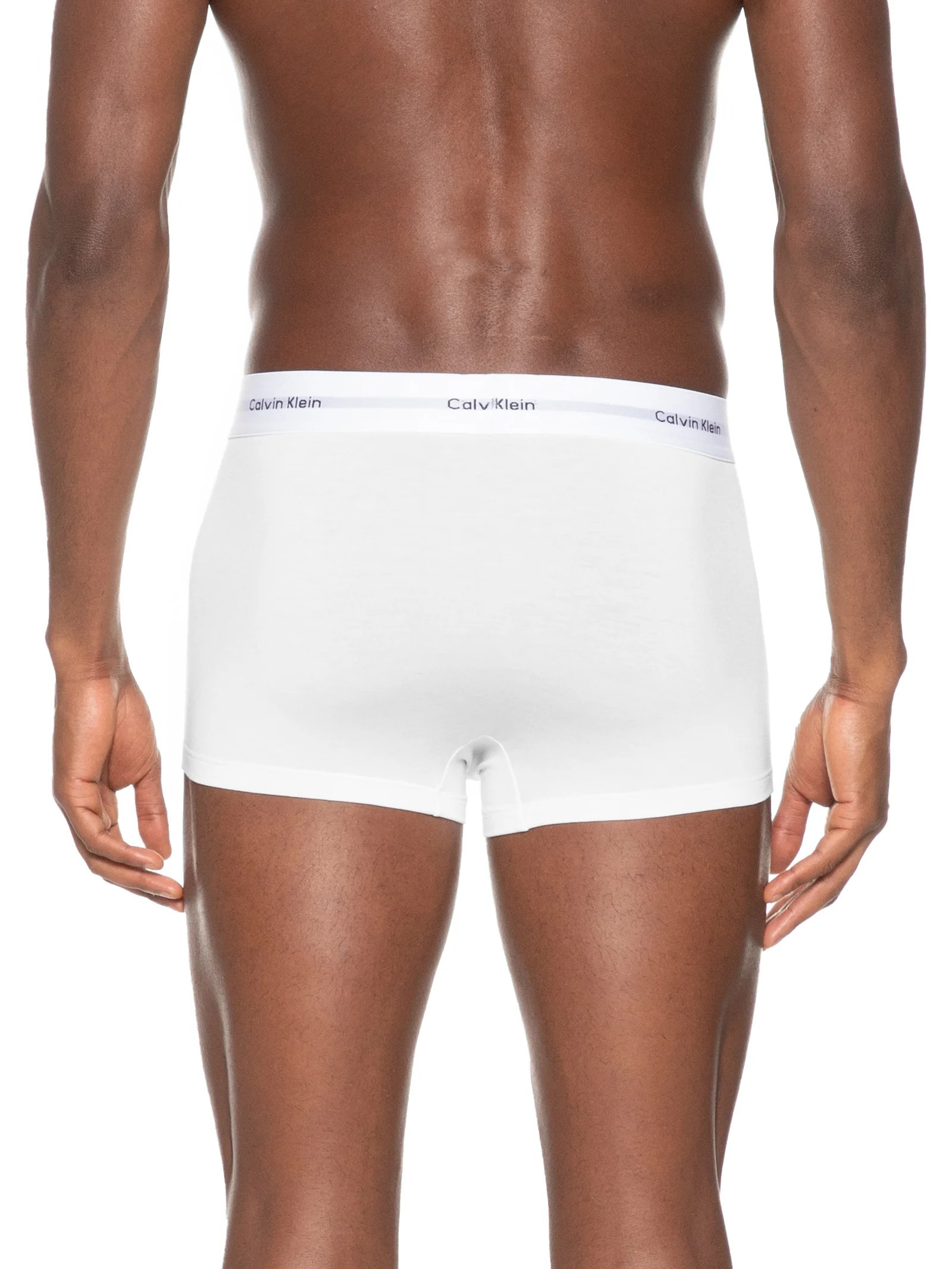 Cueca Trunk Modal Modern Logo Ck Branco Calvin Klein Underwear