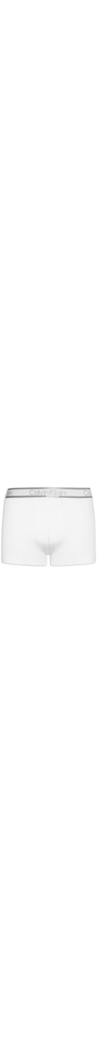 Cueca Trunk Modal Tonal Logo - Branco
