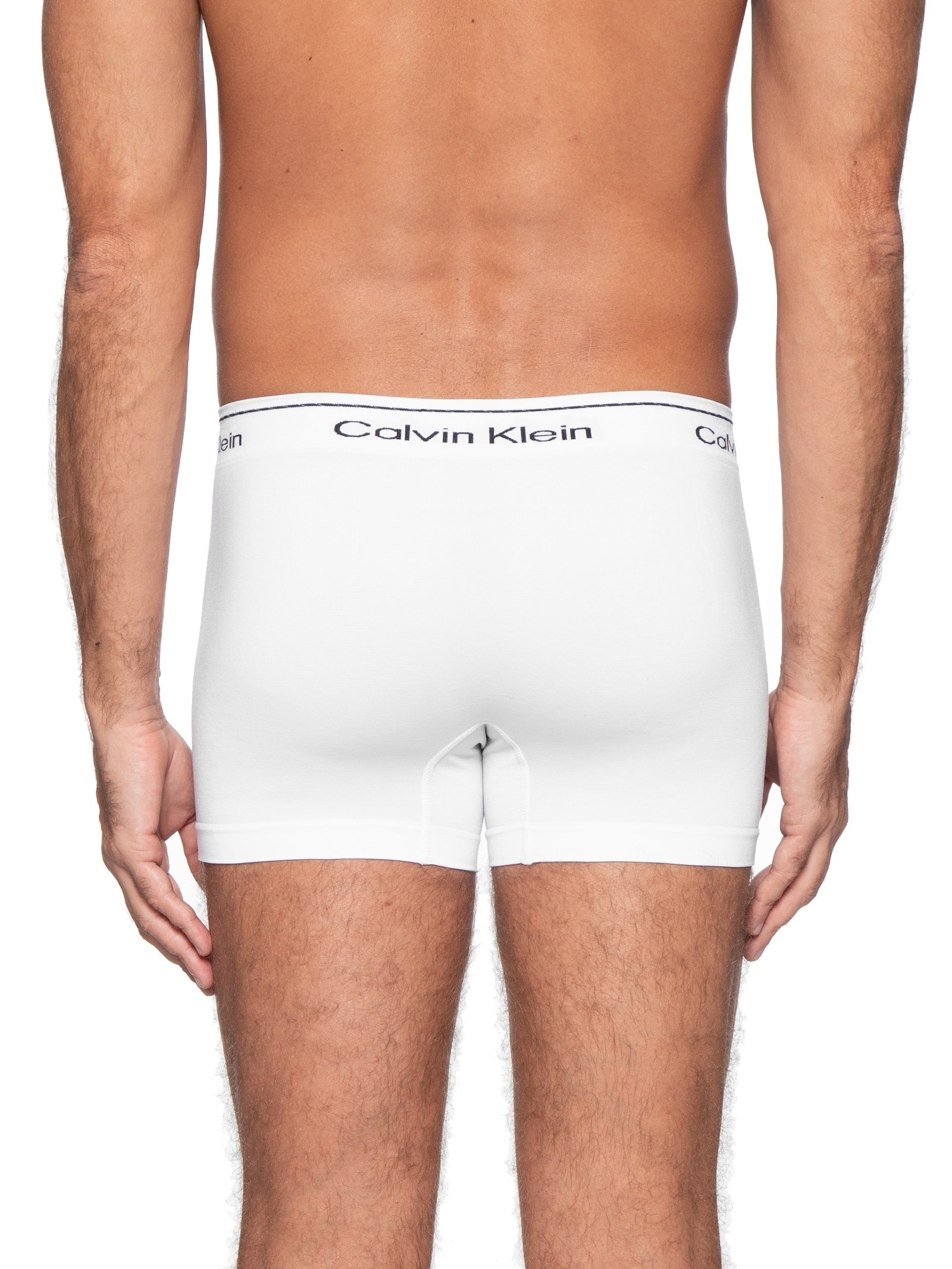 Cueca Trunk Modern Cotton Seamless Eco Branco Calvin Klein Underwear