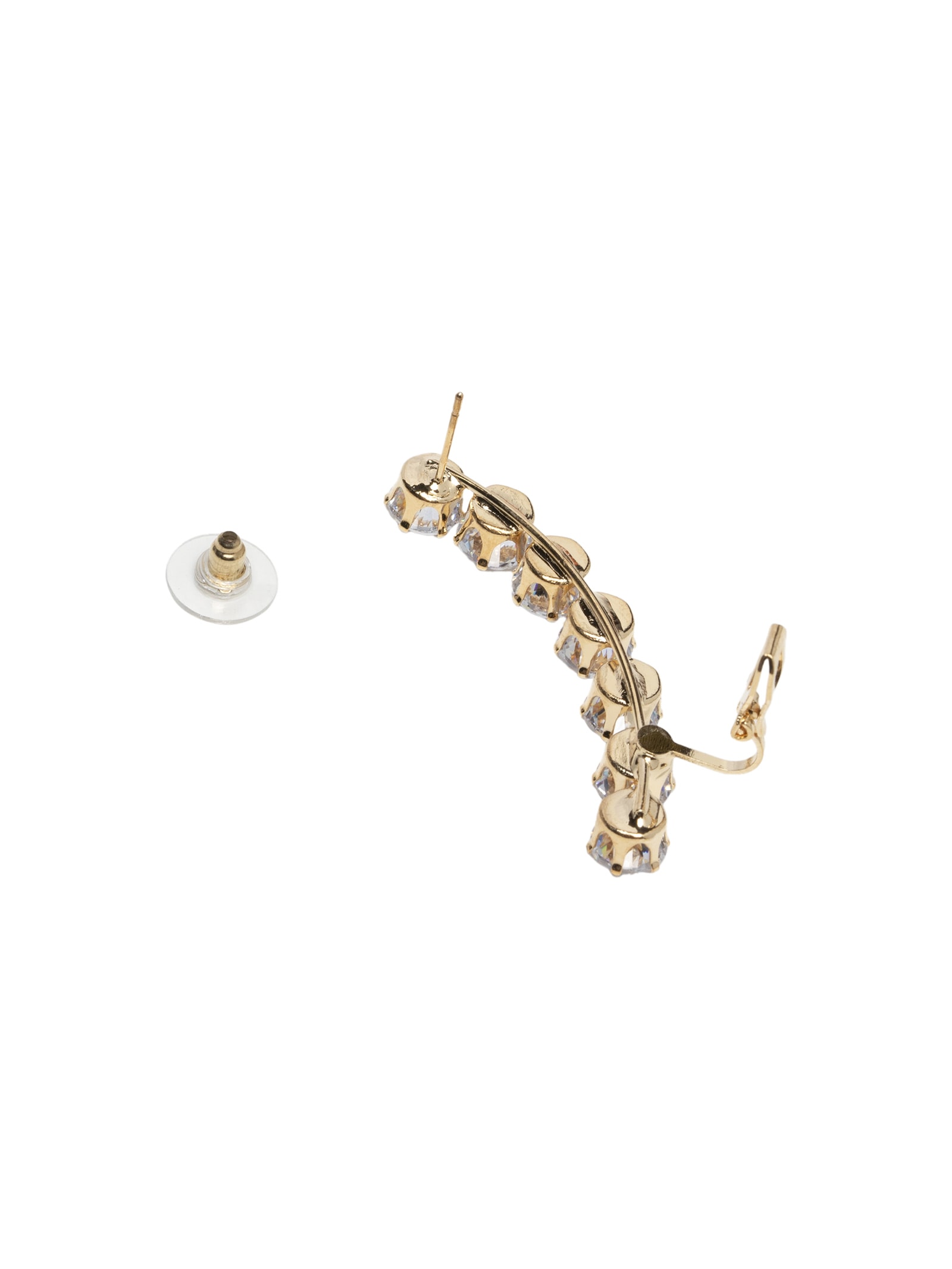 Earcuff Feminino Zircônia Dourado Market 33