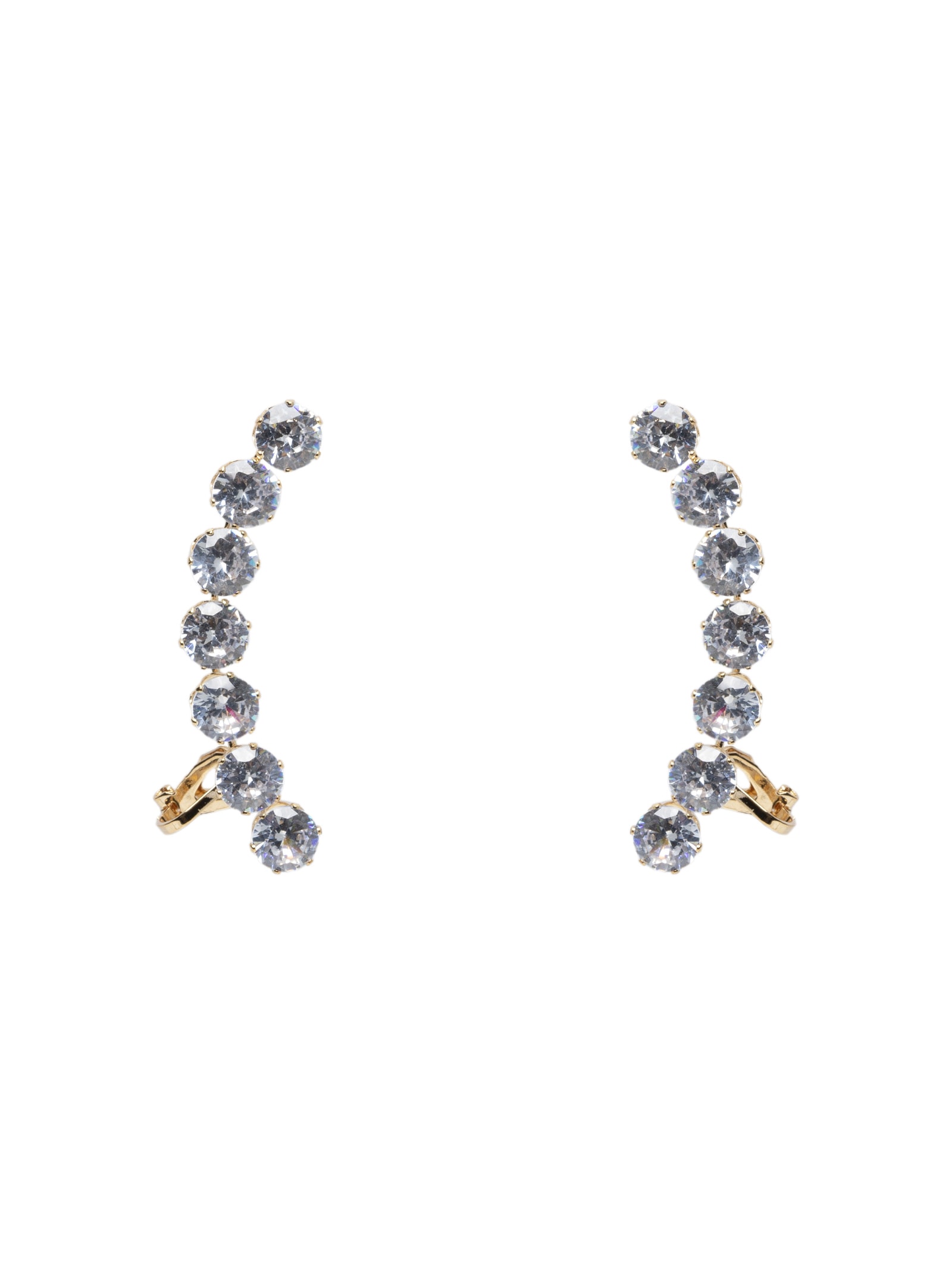 Earcuff Feminino Zircônia Dourado Market 33