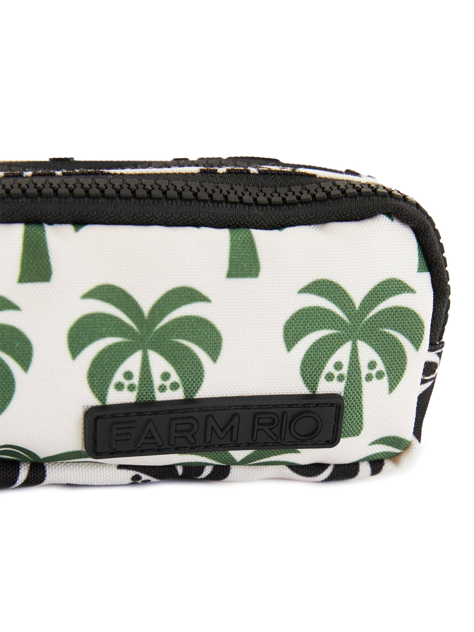 Estojo Feminino Astral Coqueiro Gráfico Branco Farm Etc