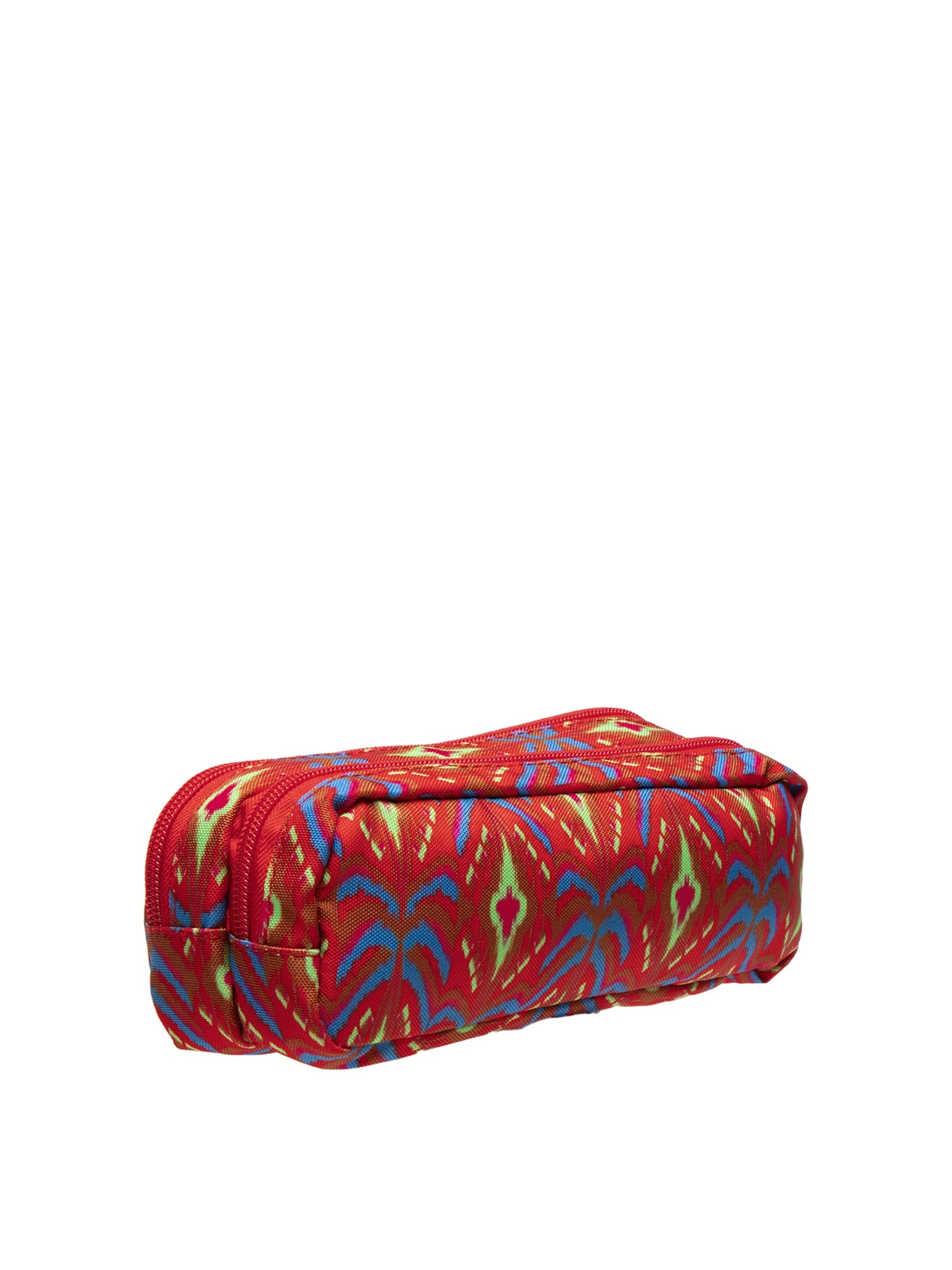 Estojo Feminino Astral Pássaro Summer Ikat Vermelho Farm Etc