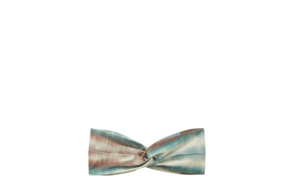 Faixa De Cabelo Glittery Tie-Dye - Azul