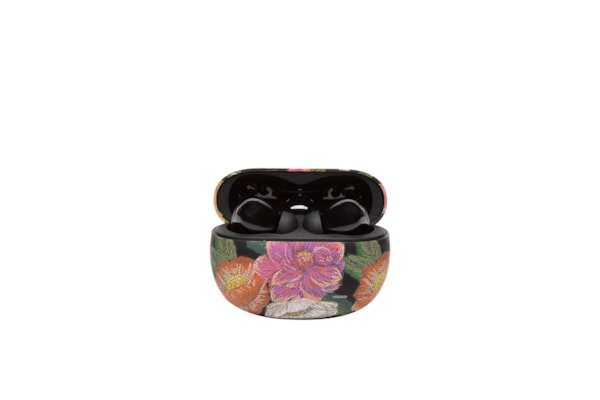 Fone Sem Fio Floral Paraíso – Preto