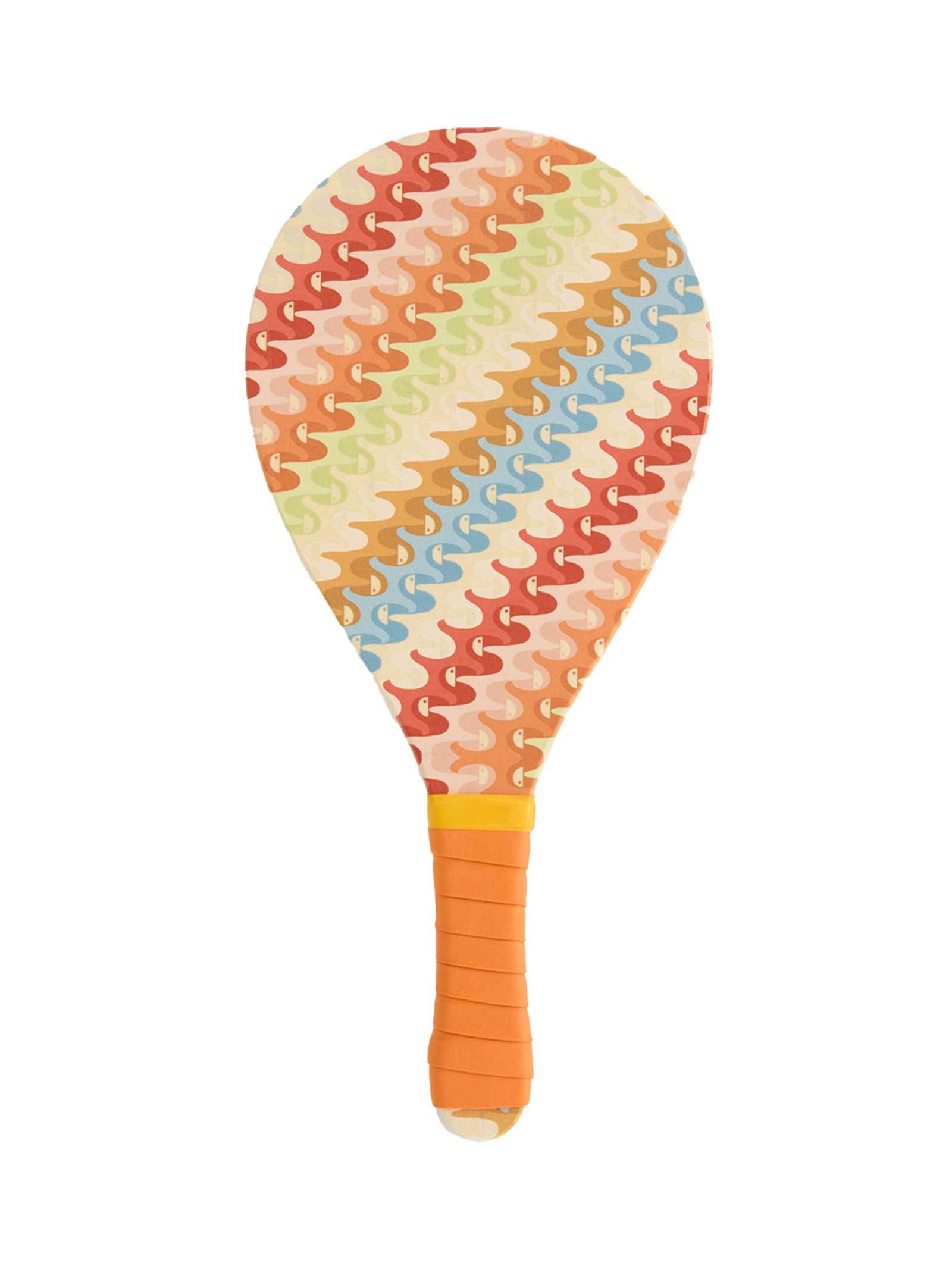 Frescobol Floral Carolina Laranja Farm Etc