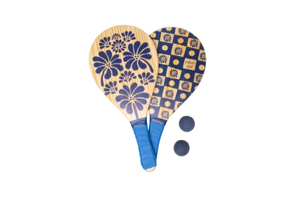 Frescobol Quadriculado Palermo - Azul