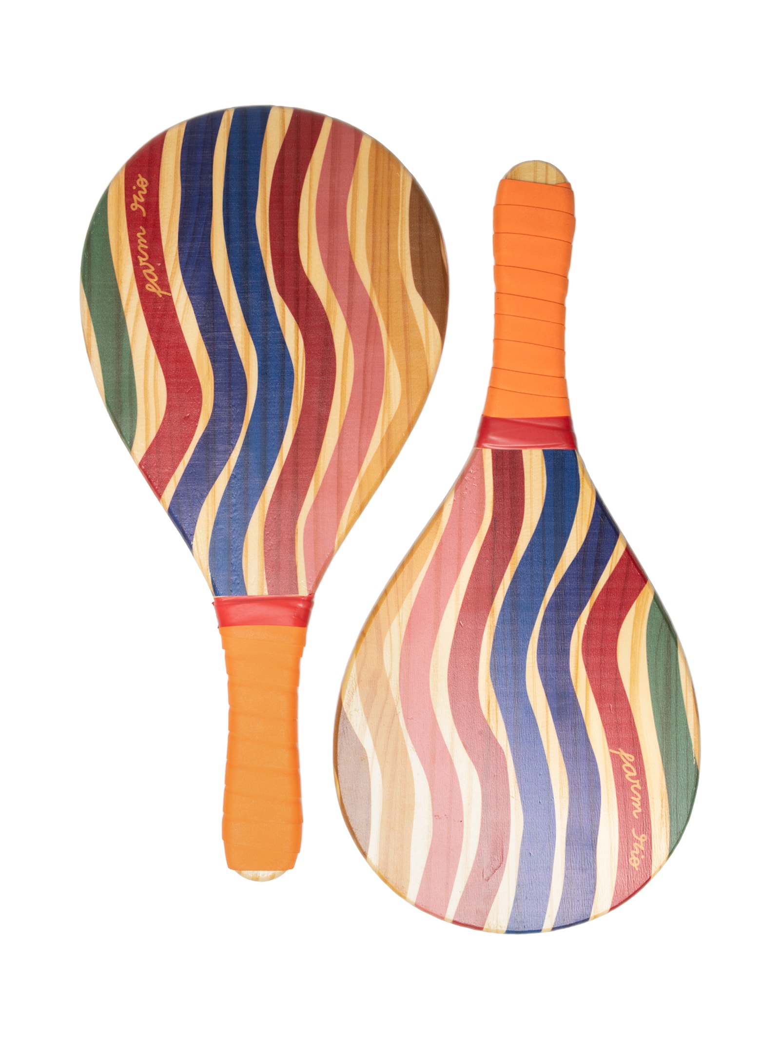 Frescobol Rainbow Chita Laranja Farm Etc