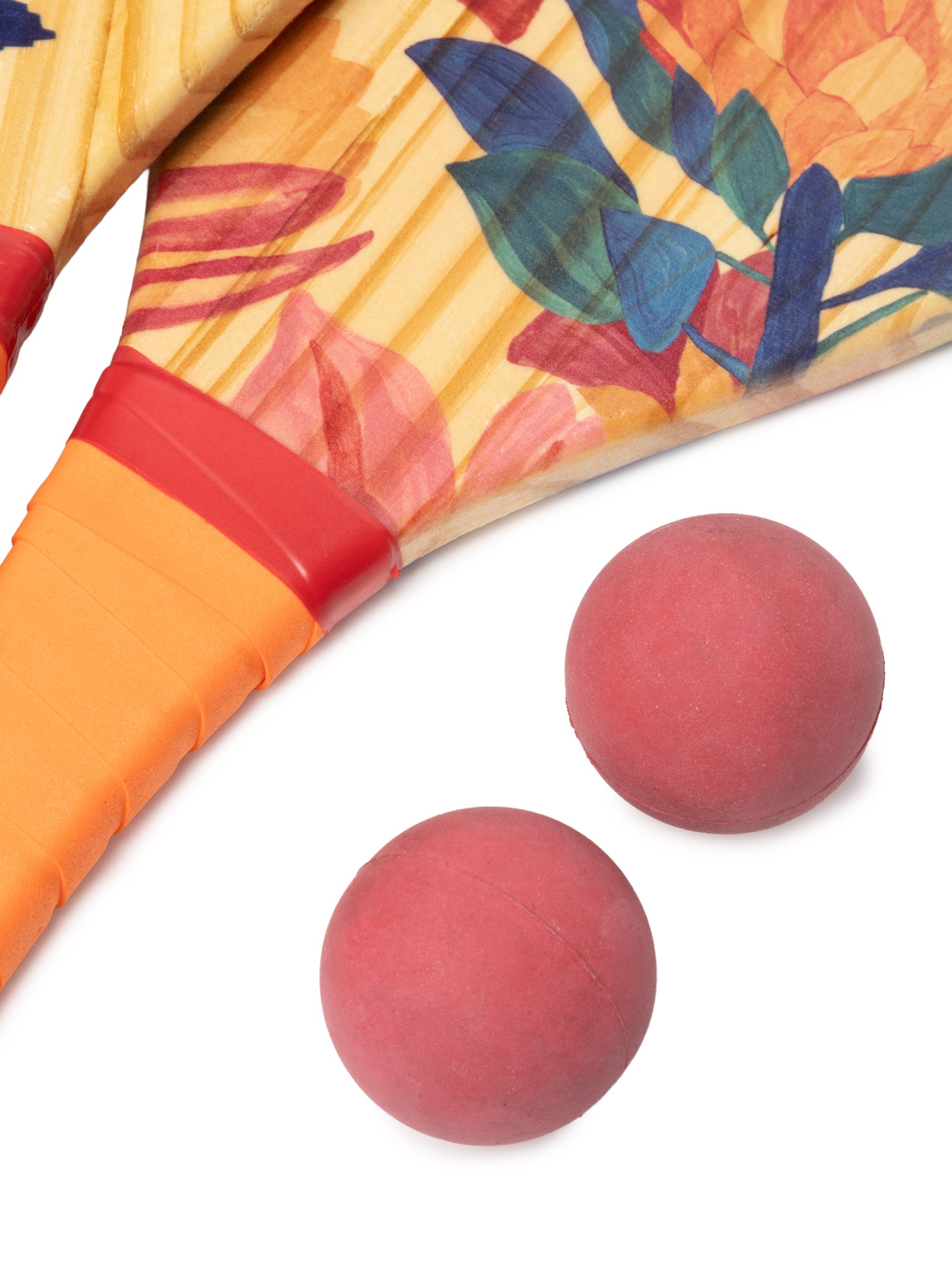 Frescobol Rainbow Chita Laranja Farm Etc