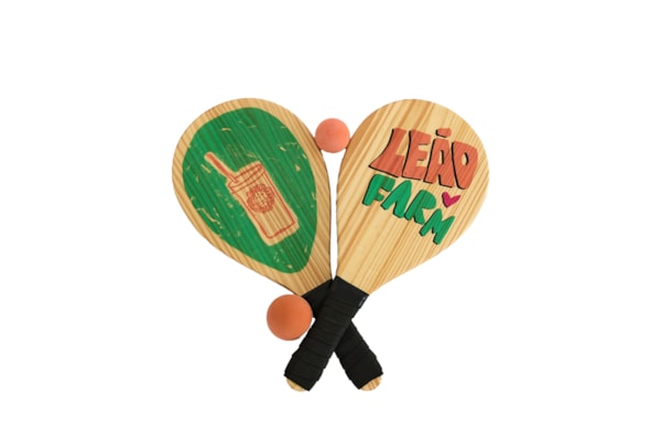 Frescobol Silk Matte Leão - Laranja