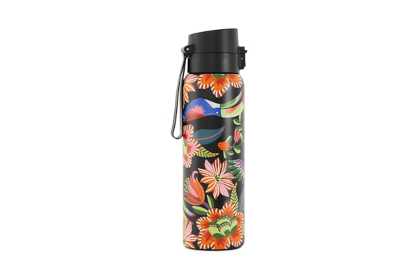 Garrafa Etc 850ML Jardim de Pássaros - Preto