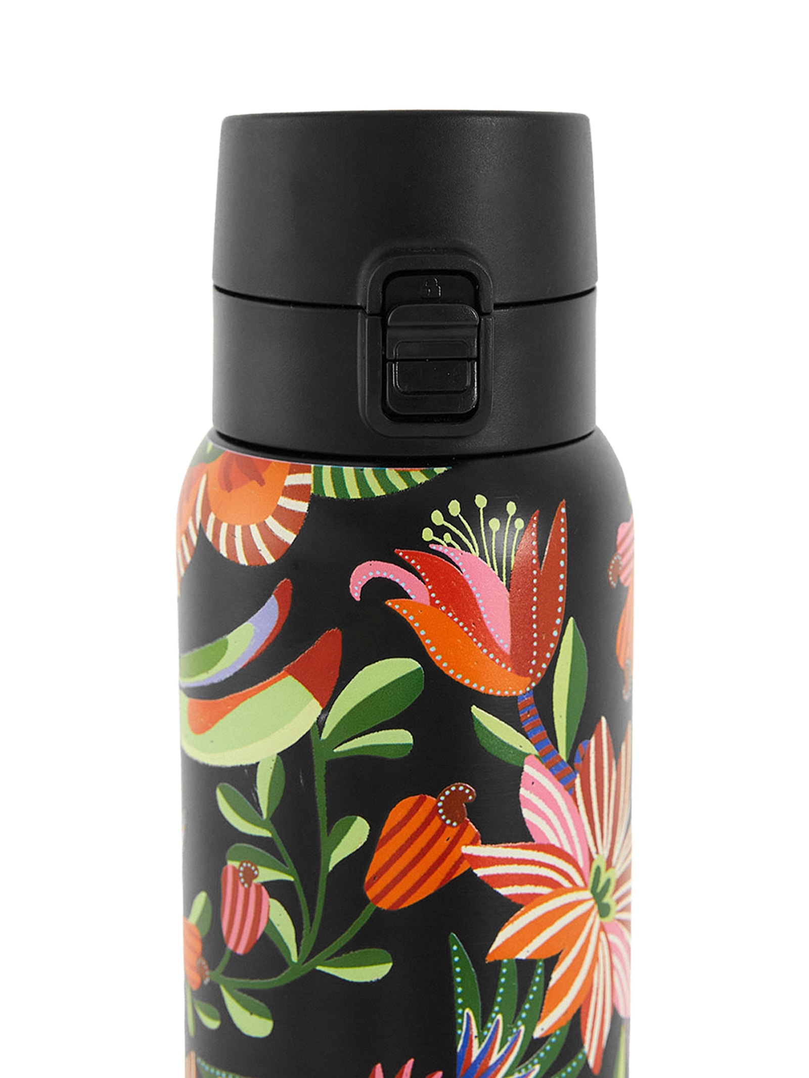 Garrafa Etc 850ML Jardim de Pássaros Preto Farm Etc