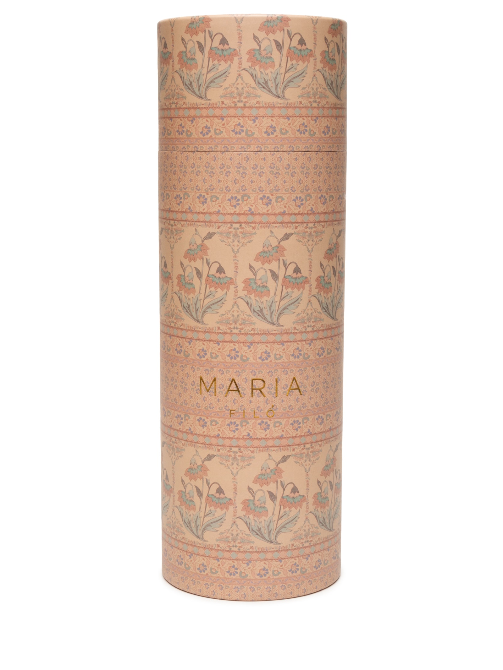 Garrafa Feminina Estampa Flourish Bege Maria Filó