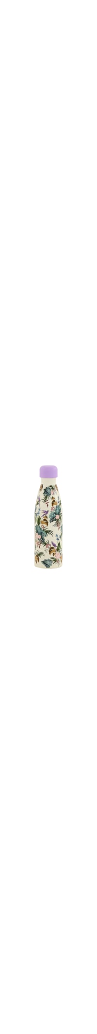Garrafa Feminina Glub Glub 500ML Midnight Macaw - Branco