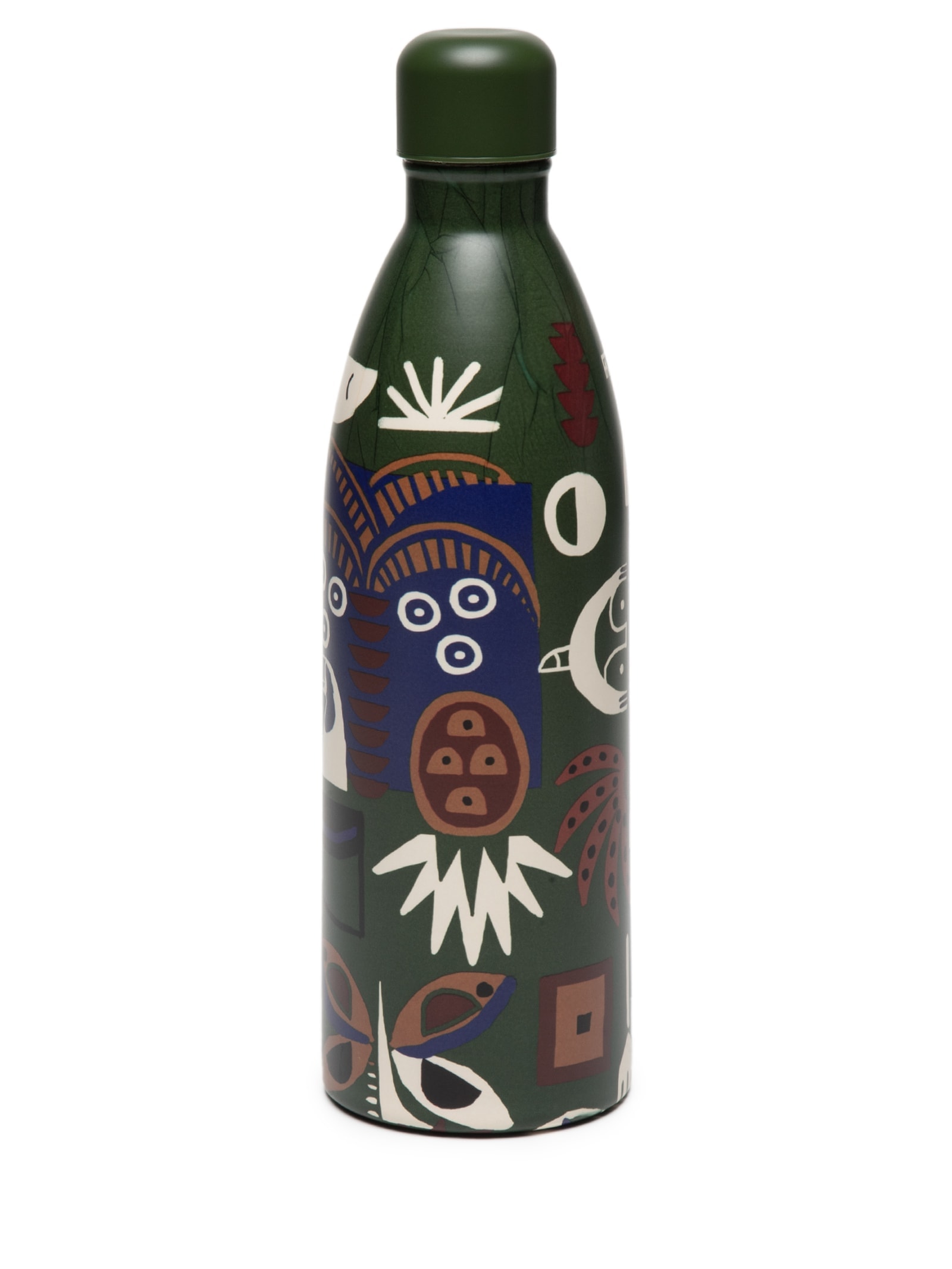 Garrafa Glub Glub 1L Gráfico Tropi Verde Farm Etc