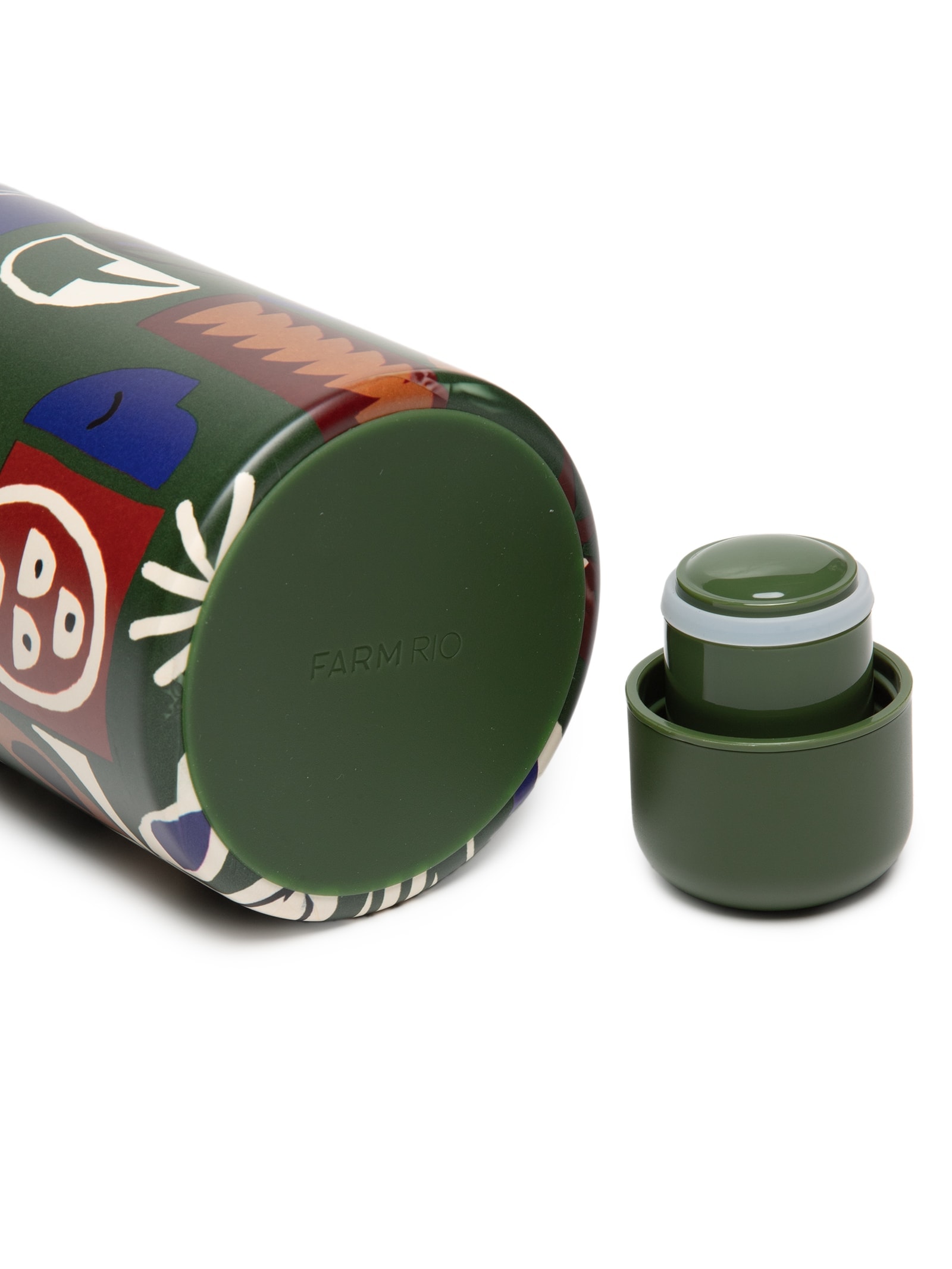 Garrafa Glub Glub 1L Gráfico Tropi Verde Farm Etc