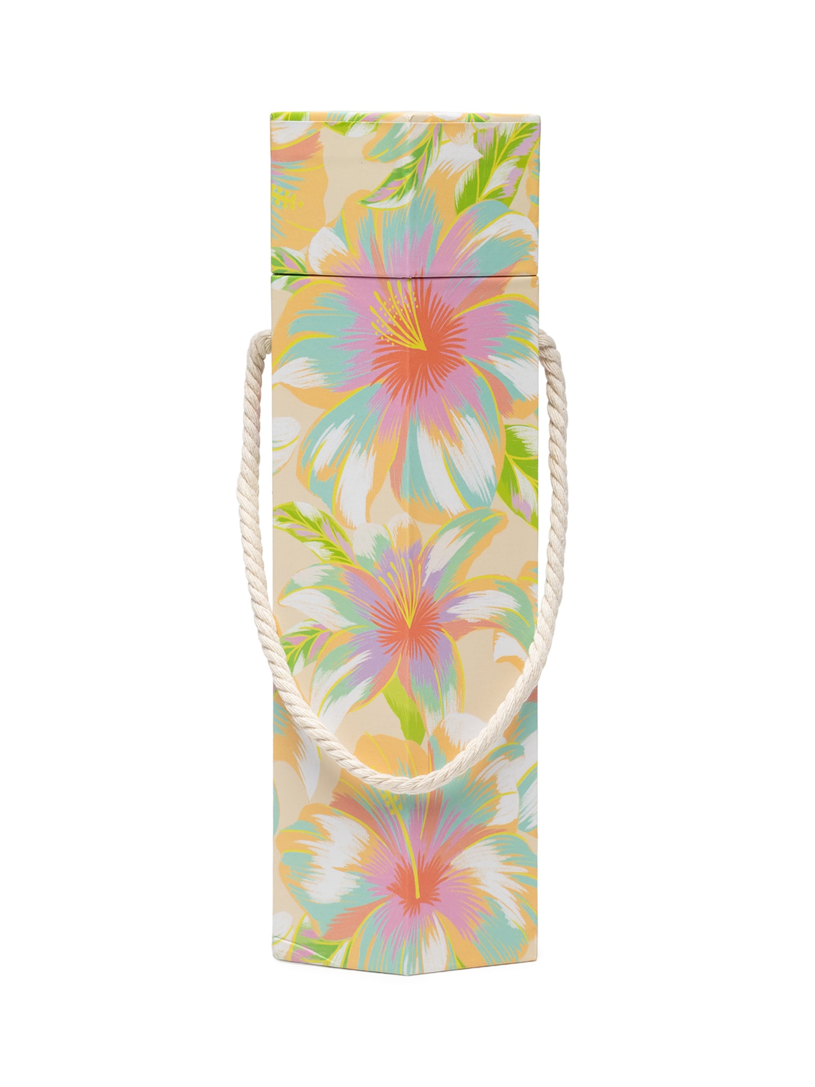 Garrafa Glub Glub 500 Ml Chita Bali Amarelo Farm Etc