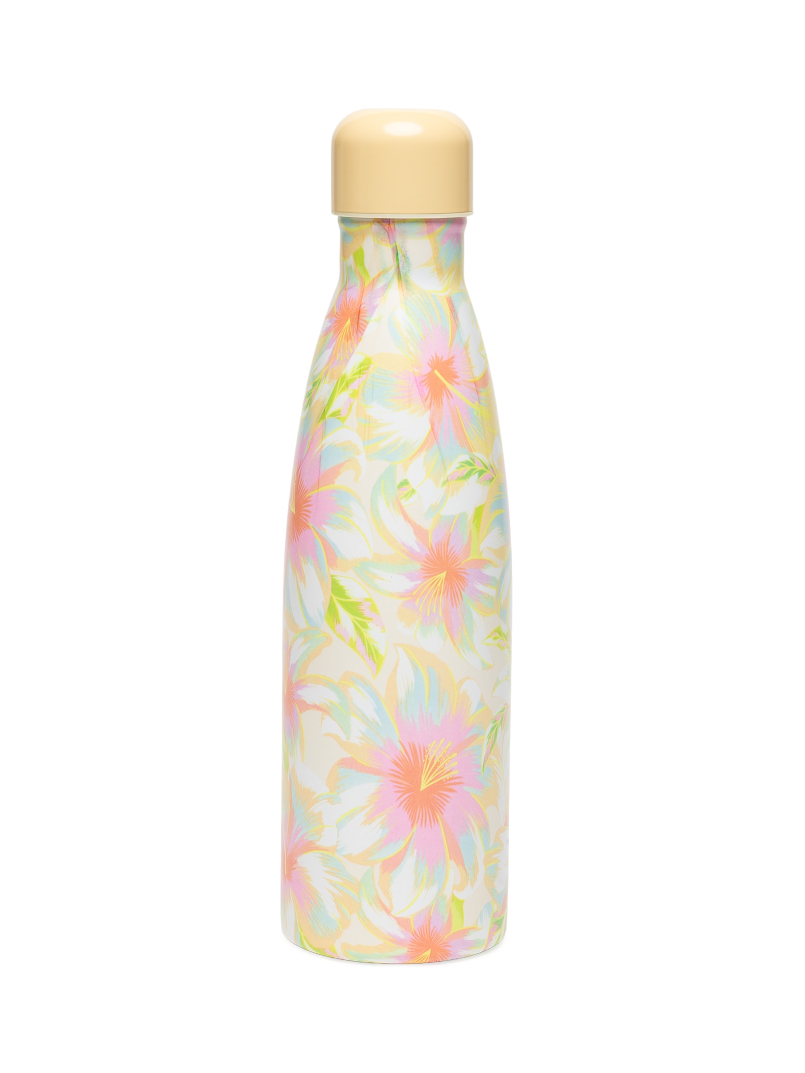 Garrafa Glub Glub 500 Ml Chita Bali Amarelo Farm Etc