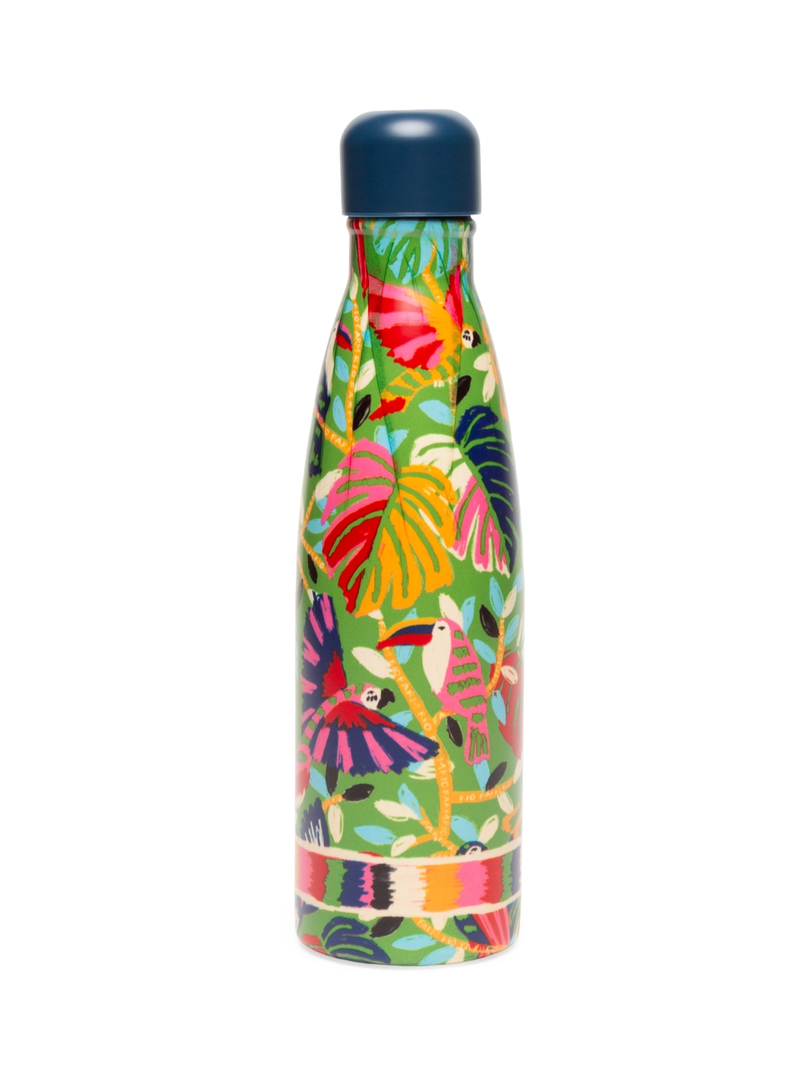 Garrafa Glub Glub 500ML Bosque Dos Pássaros Verde Farm Etc