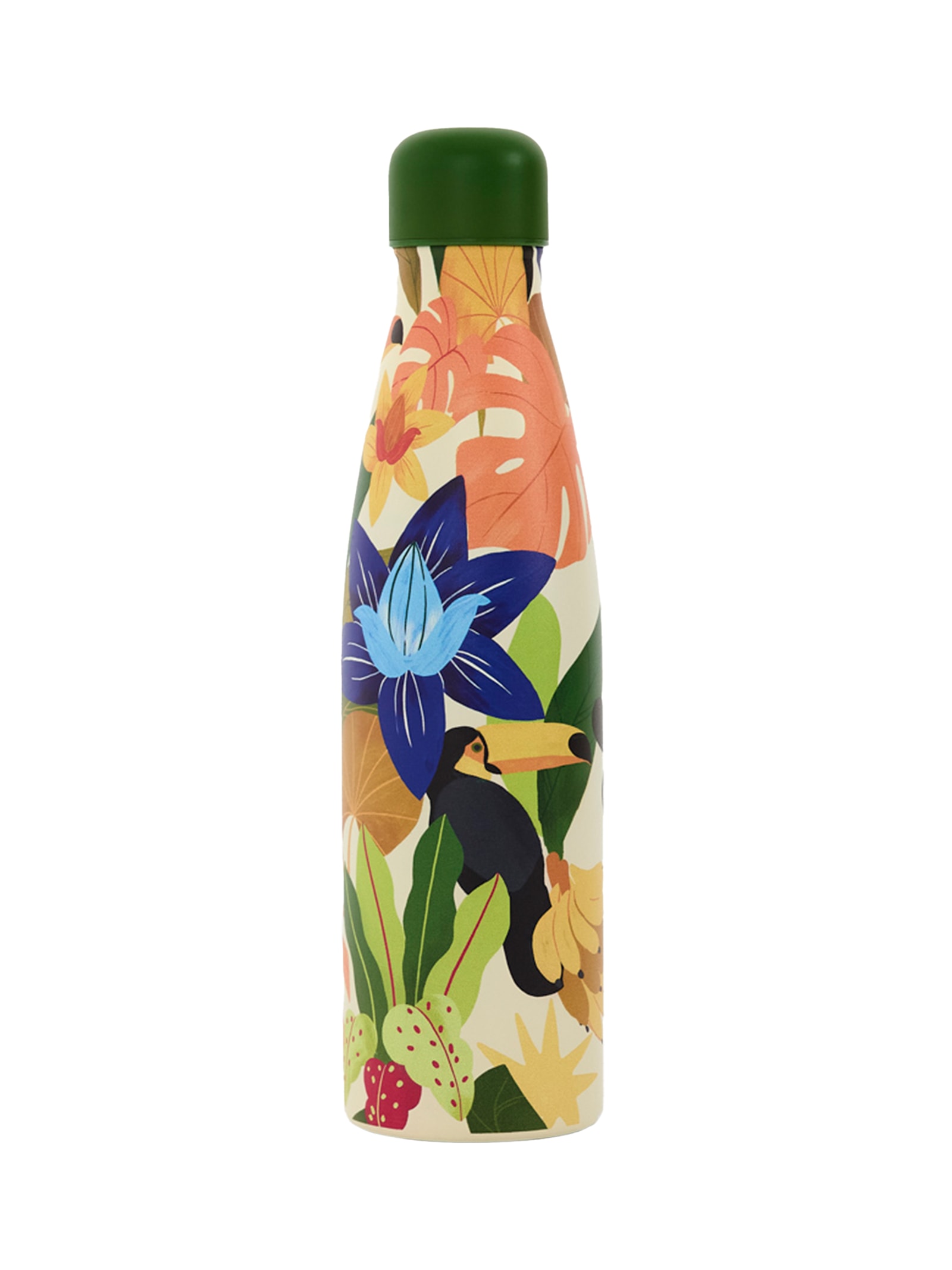 Garrafa Glub Glub 500ML Bossa Tucano Verde Farm Etc