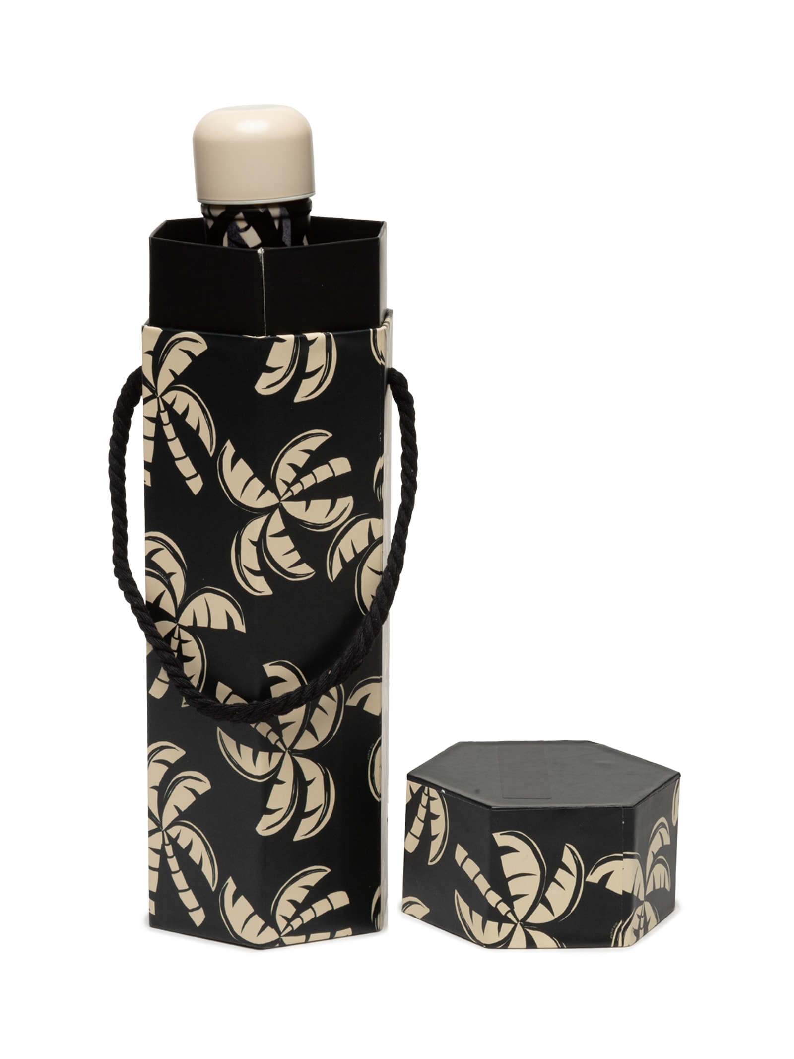 Garrafa Glub Glub 500ML Coqueirada Preto Farm Etc