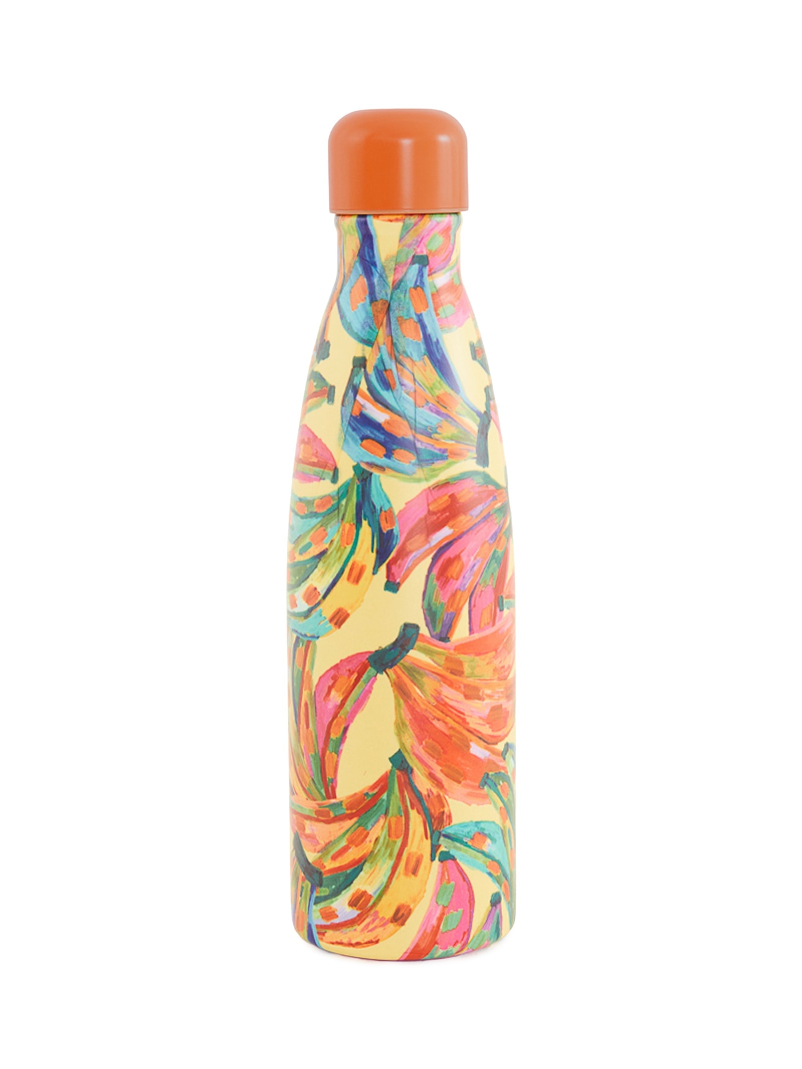 Garrafa Glub Glub 500ML Cor De Banana Amarelo Farm Etc