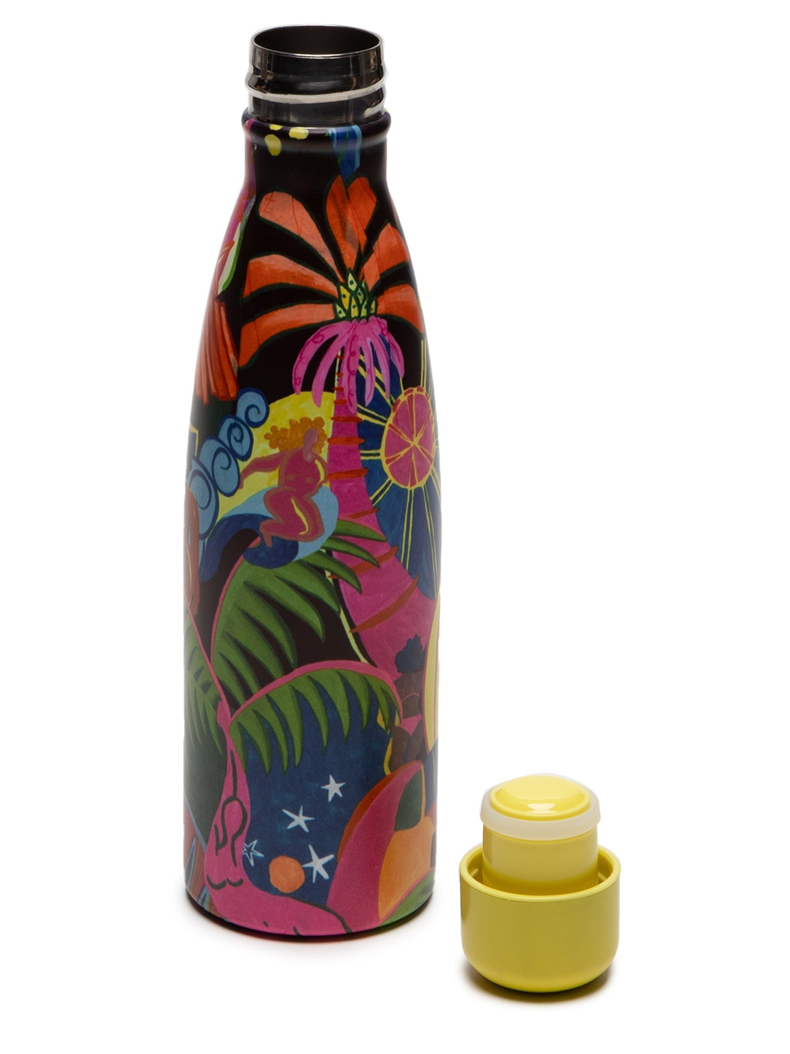 Garrafa Glub Glub 500ML Fantasia Preto Farm Etc