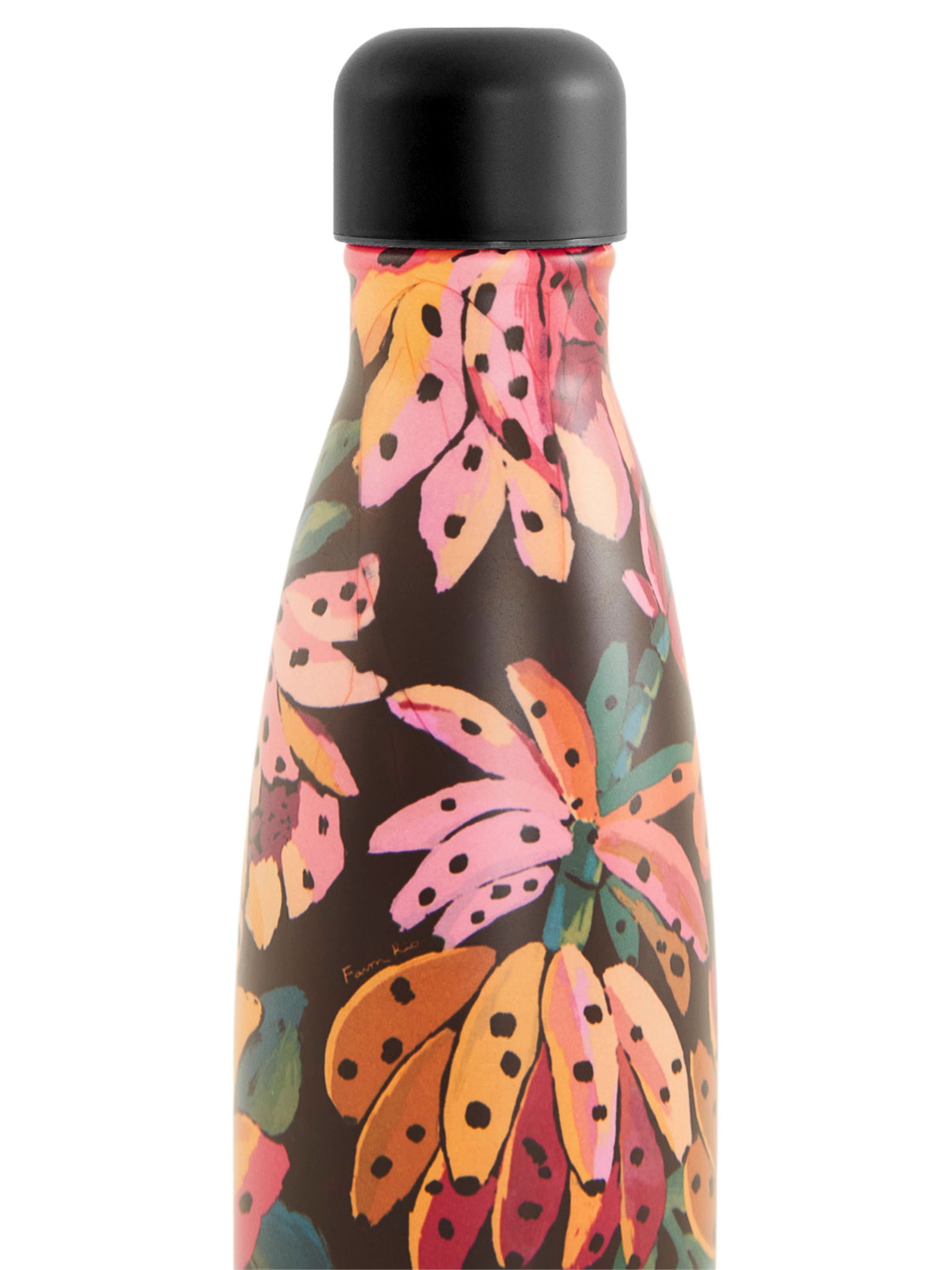 Garrafa Glub Glub 500ML Flor De Banana Preto Farm Etc