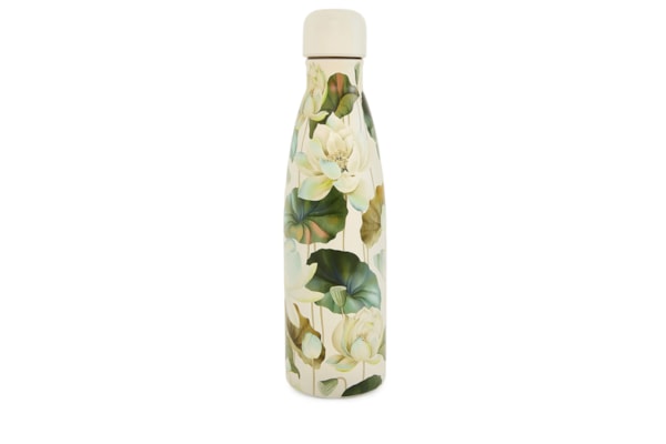Garrafa Glub Glub 500ML Flor de Lotus - Bege