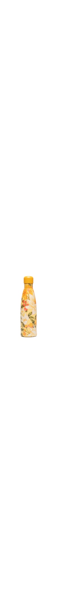 Garrafa Glub Glub 500ml Floral Ararajuba - Amarelo