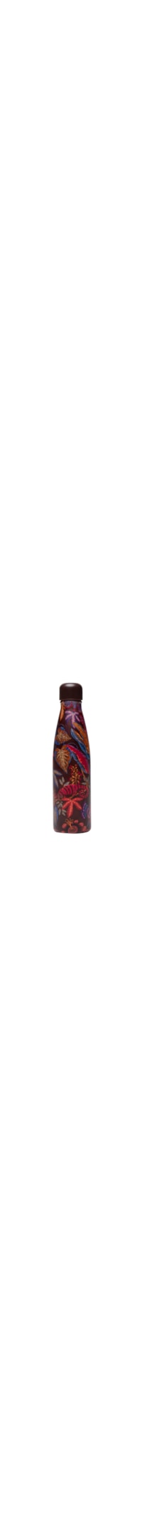 Garrafa Glub Glub 500ml Floral Encanto - Vermelho