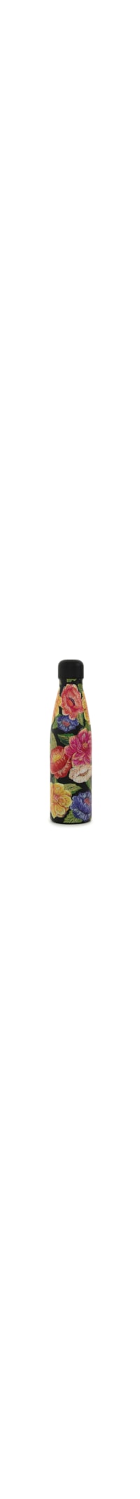 Garrafa Glub Glub 500ML Floral Paraíso - Preto