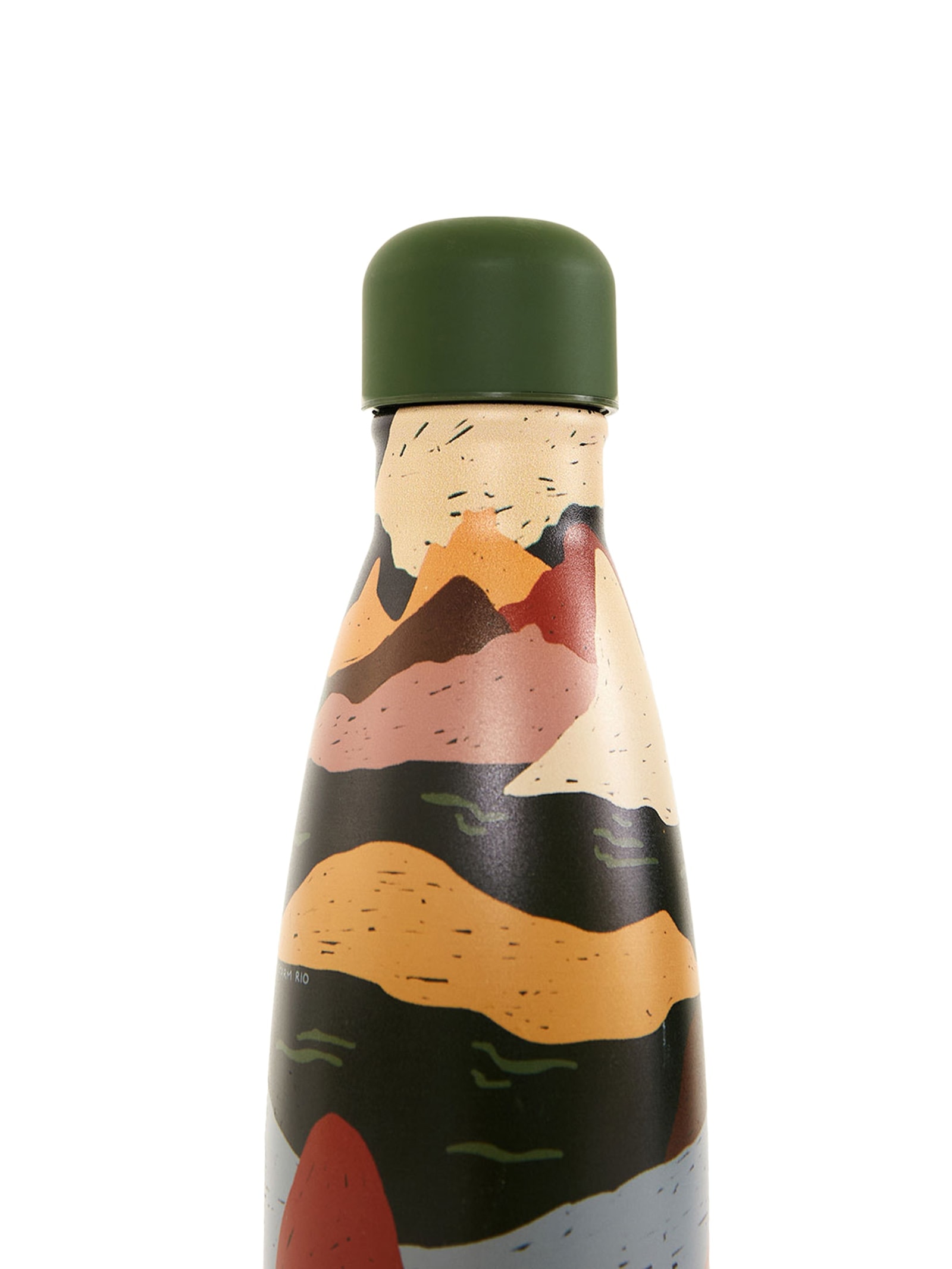 Garrafa Glub Glub 500ML Relevo Carioca Branco Farm Etc