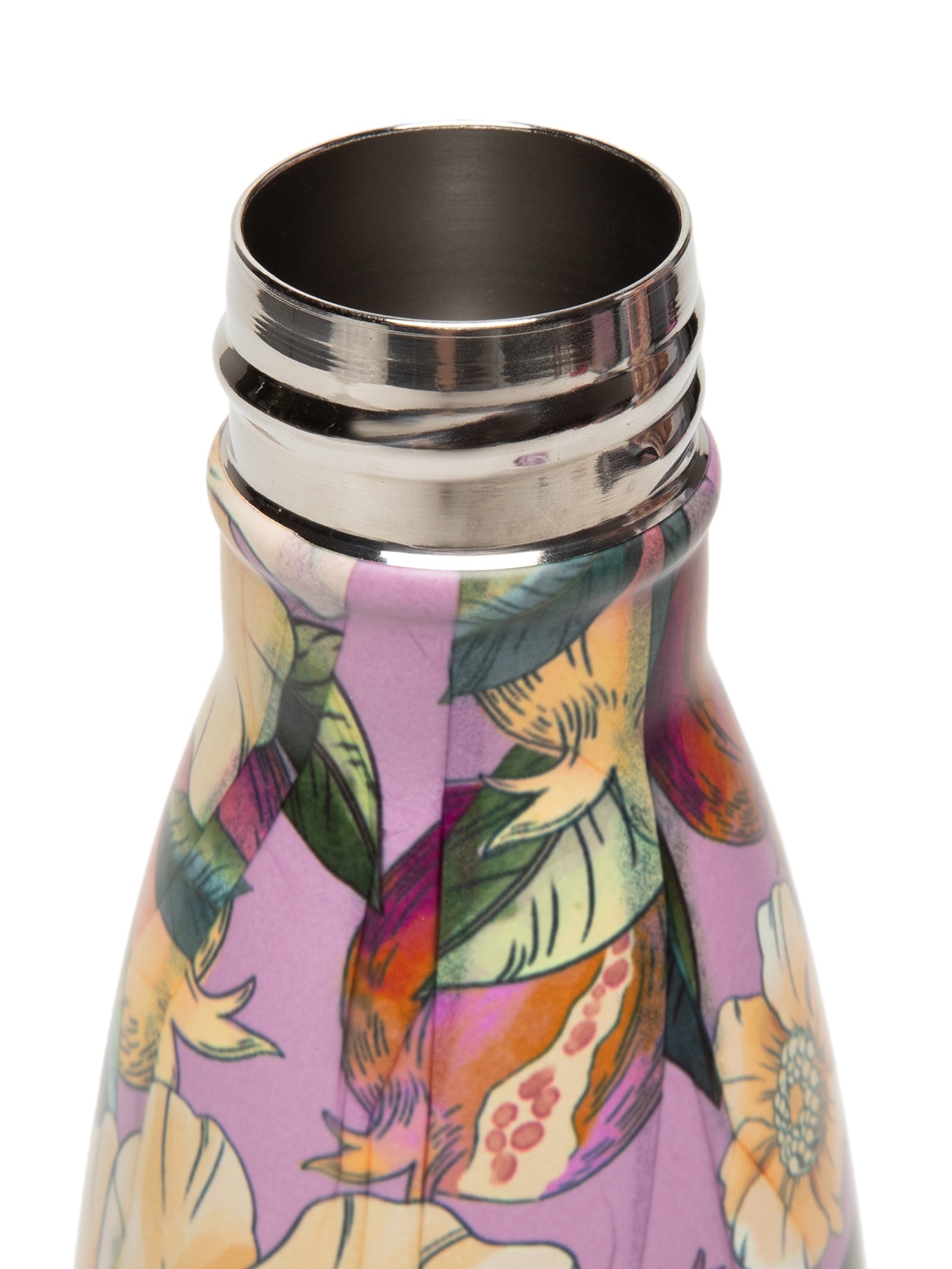 Garrafa Glub Glub 500ML Romance Em Flor Lilás Farm Etc