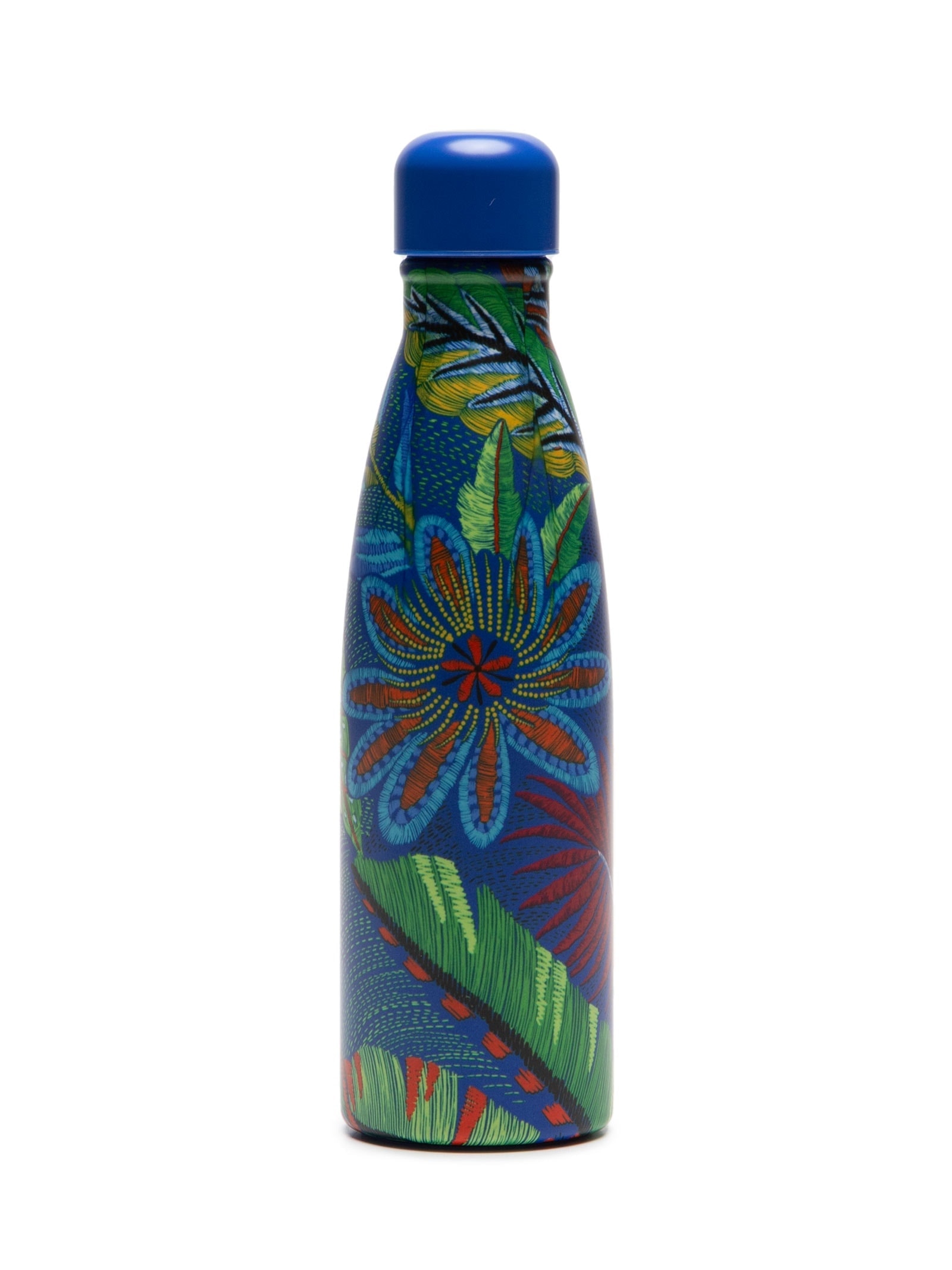 Garrafa Glub Glub 500ml Tapete de Tucano Azul Farm Etc