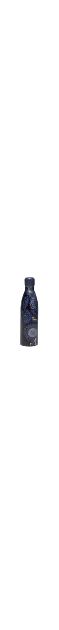 Garrafa Glub Glub 750ML Floral Vint - Azul