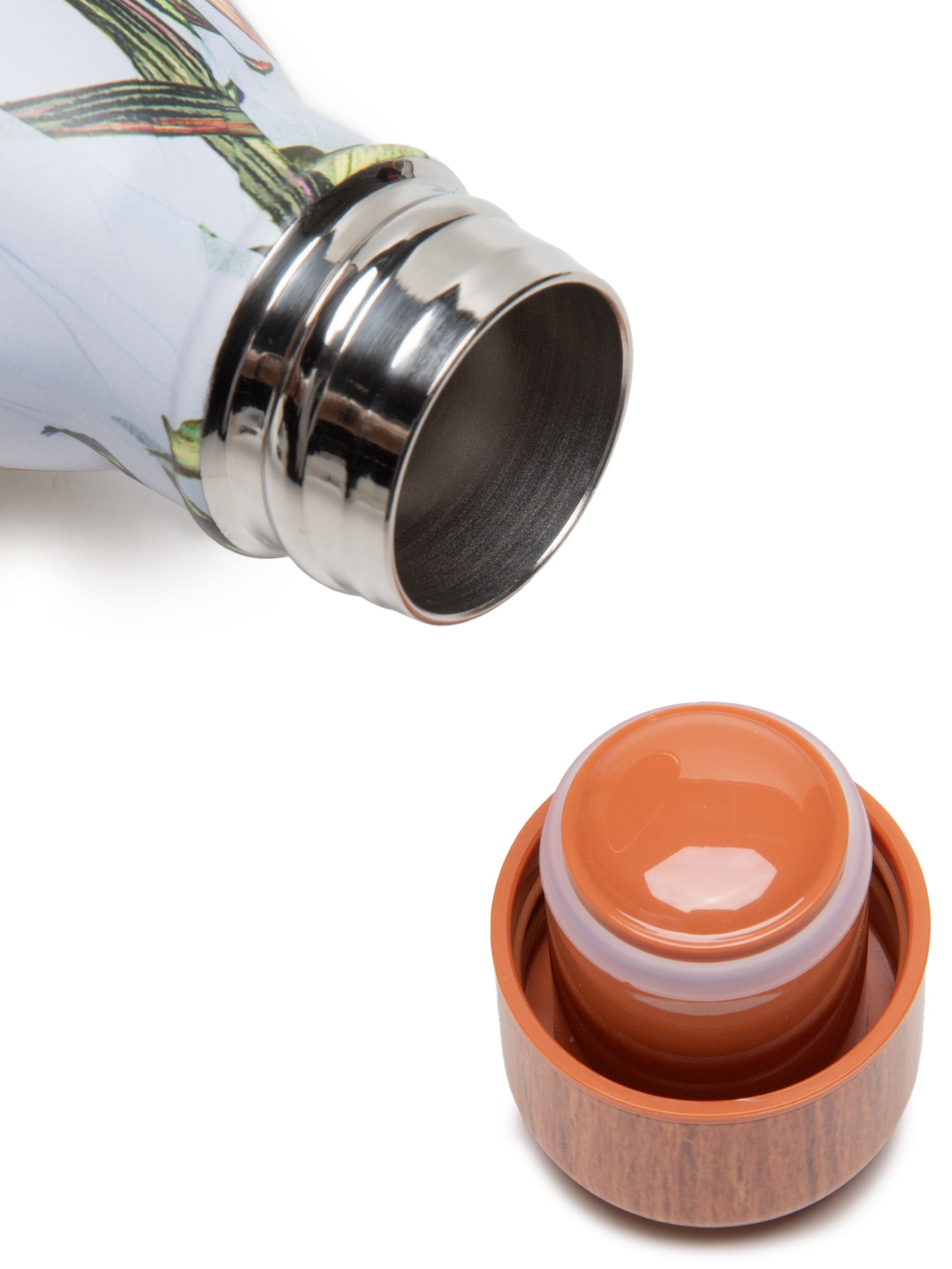 Garrafa Glub Glub 750ML Suco de Abacaxi Branco Farm Etc