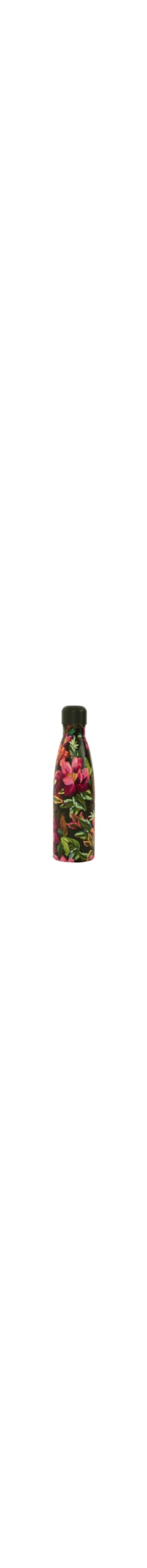 Garrafa Glub Glub Painted Florwers 500ML - Verde