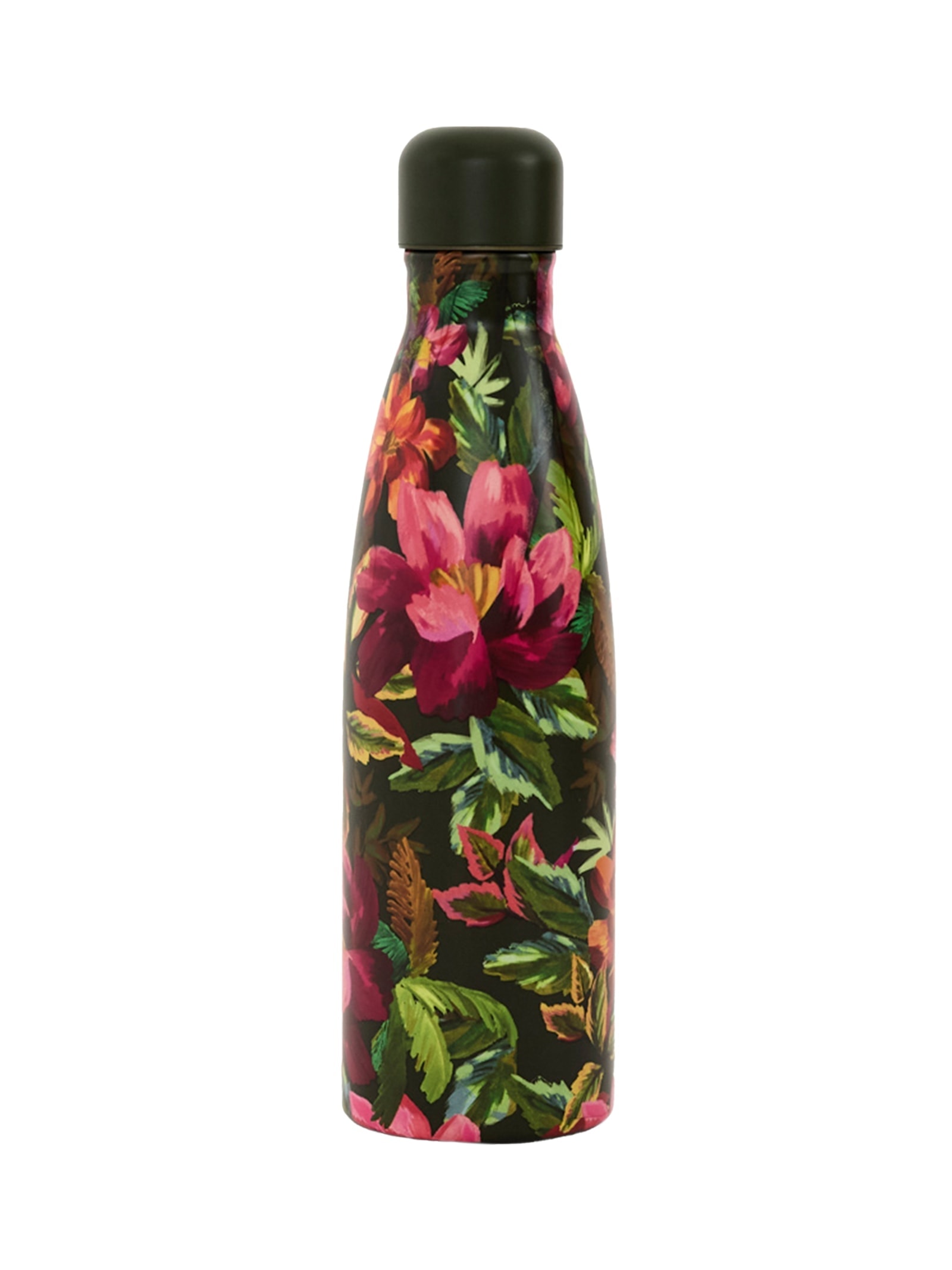 Garrafa Glub Glub Painted Florwers 500ML Verde Farm Etc