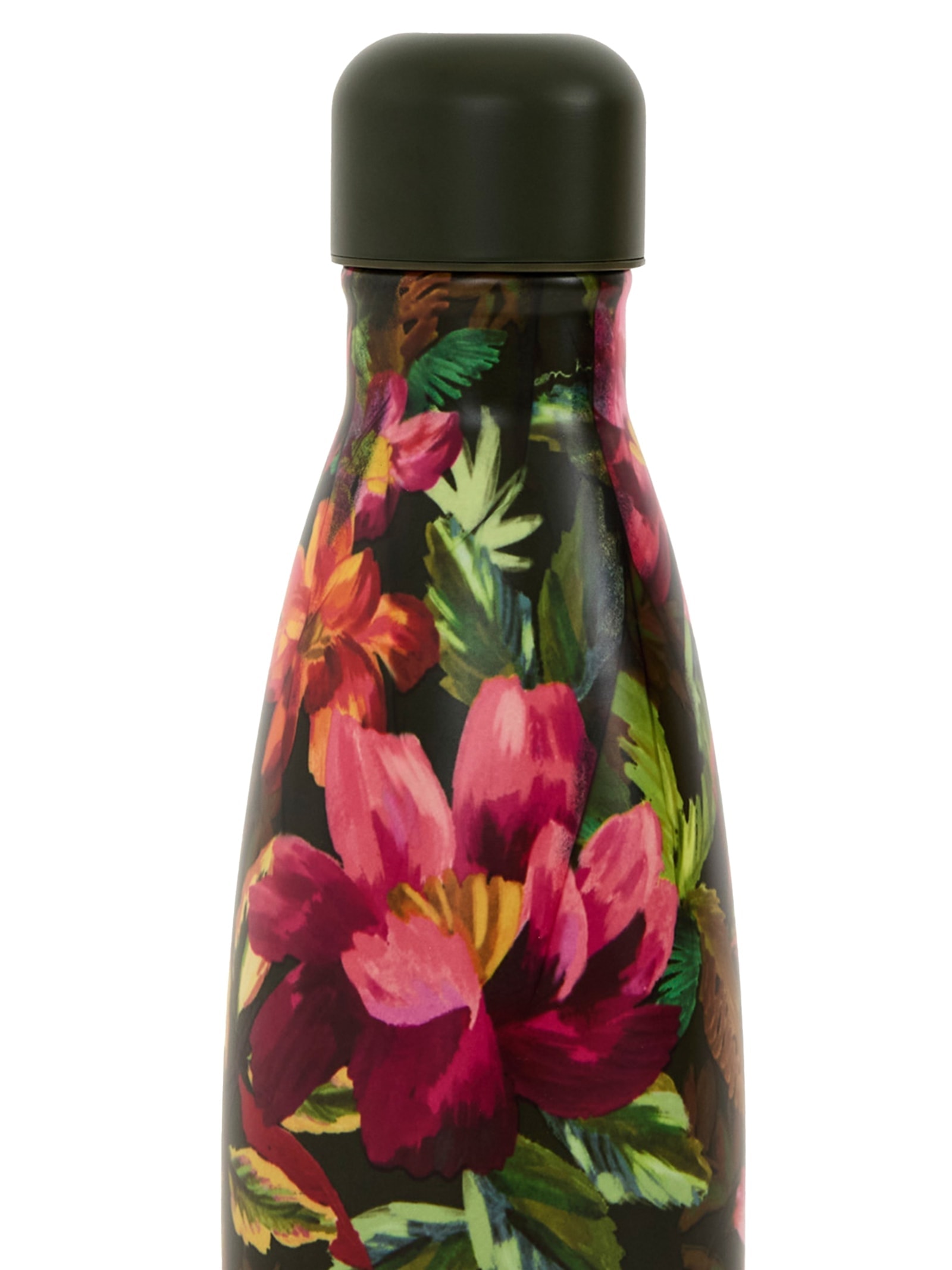 Garrafa Glub Glub Painted Florwers 500ML Verde Farm Etc