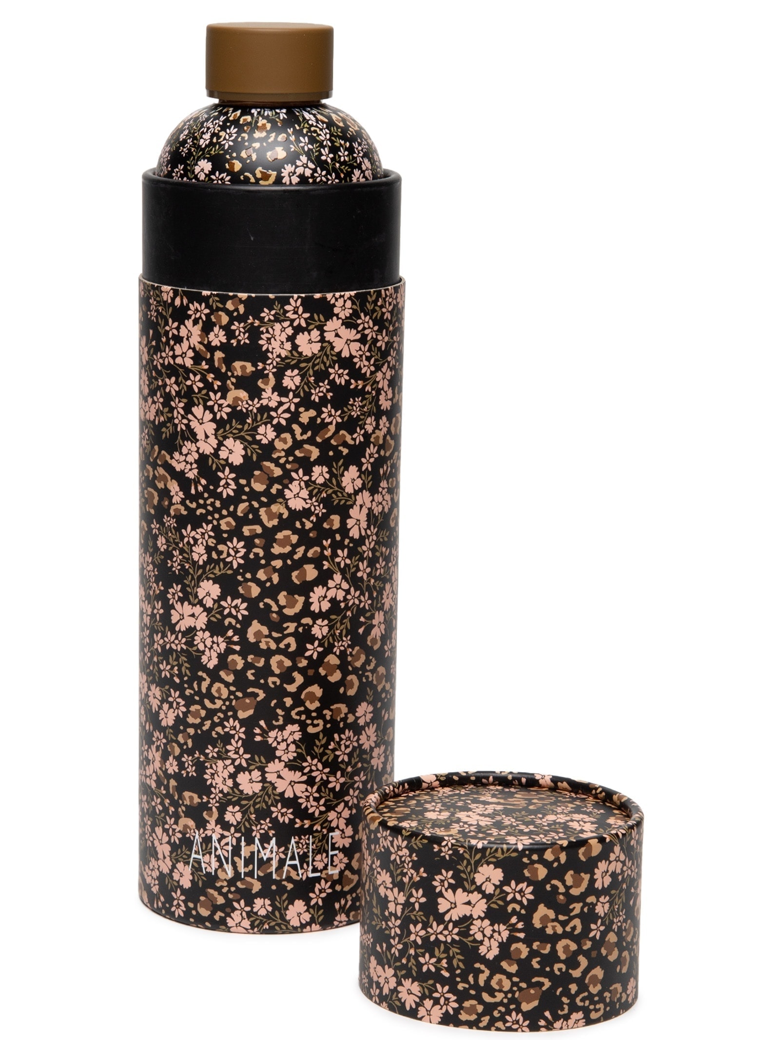 Garrafa Liberty Glub Onça Color M Preto Animale